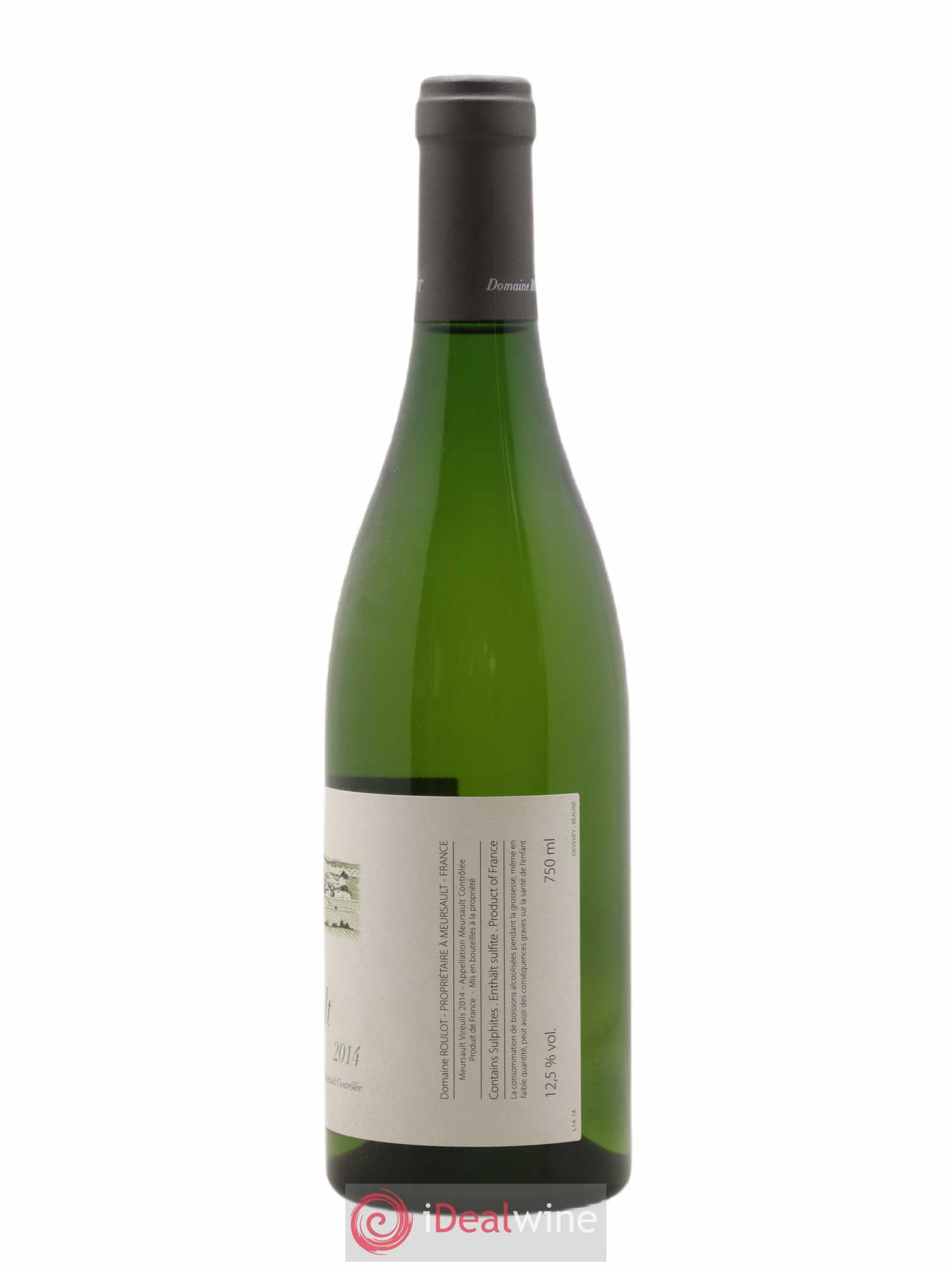 Meursault Les Vireuils Roulot (Domaine) 2014 - Lot de 1 bouteille - 1