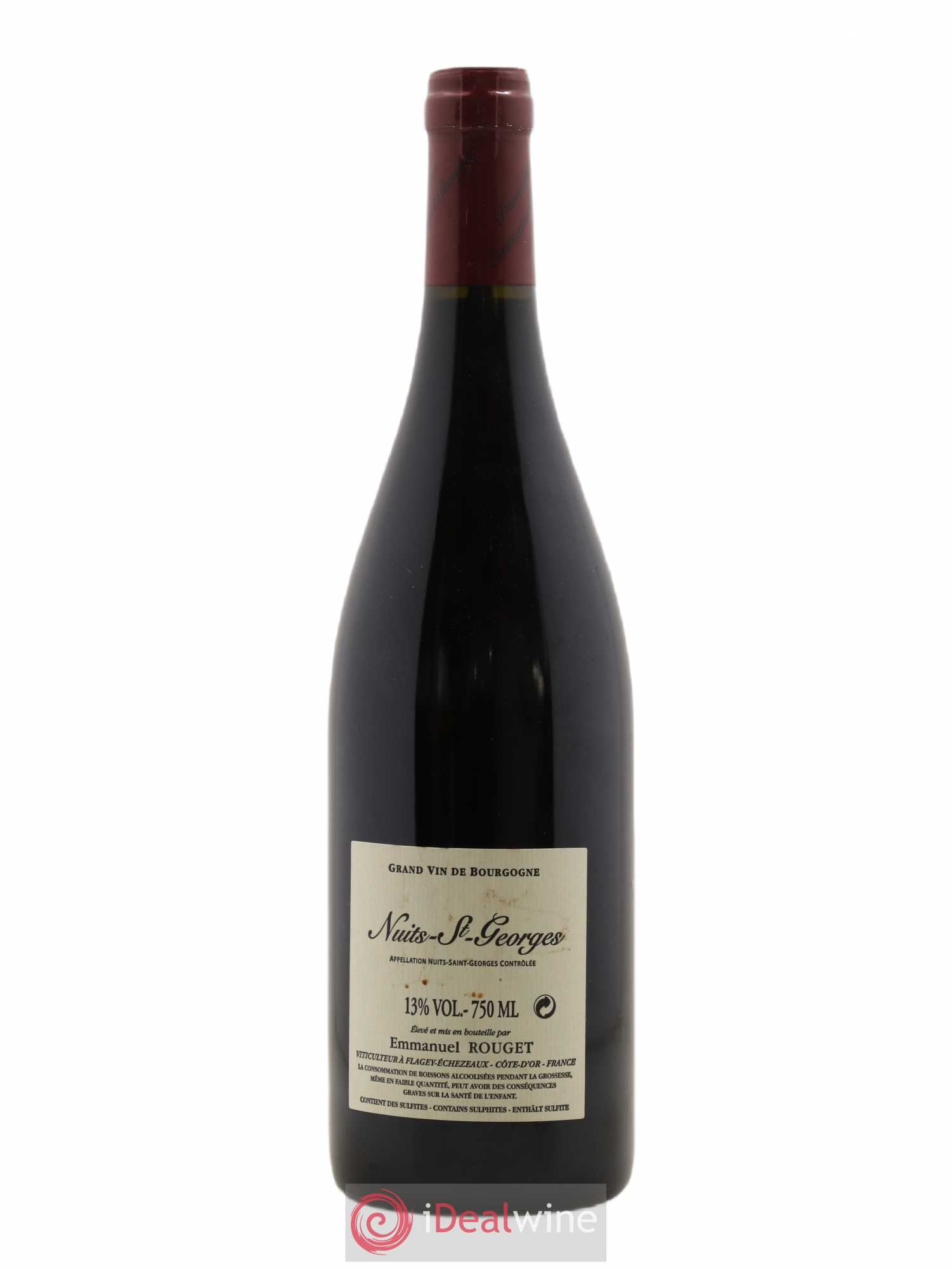 Nuits-Saint-Georges Emmanuel Rouget 2014 - Lot de 1 bouteille - 1