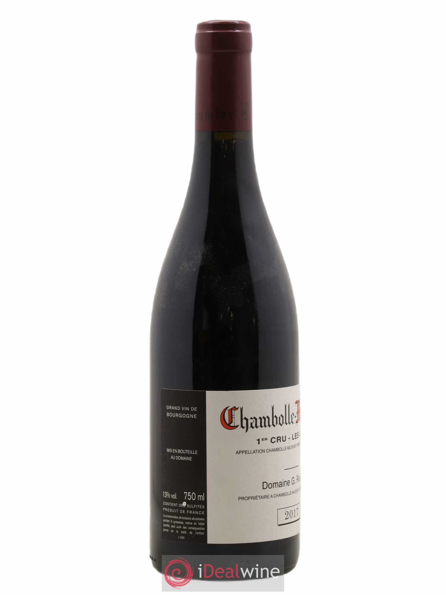 Chambolle-Musigny 1er Cru Les Cras Georges Roumier (Domaine) 2017 - Lot de 1 bouteille - 1