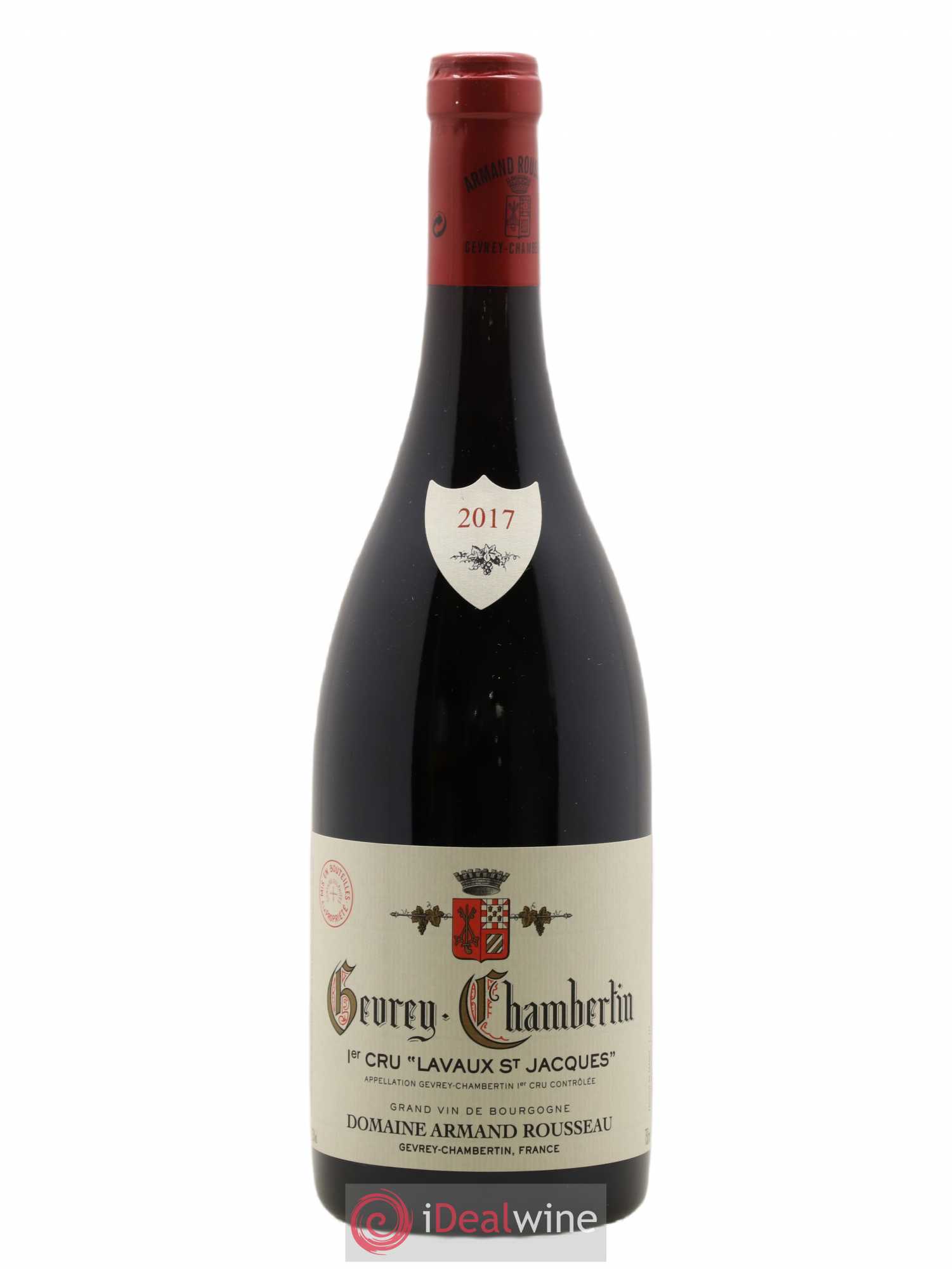 Gevrey-Chambertin 1er Cru Lavaux Saint Jacques Armand Rousseau (Domaine) 2017 - Lot de 1 bouteille - 0