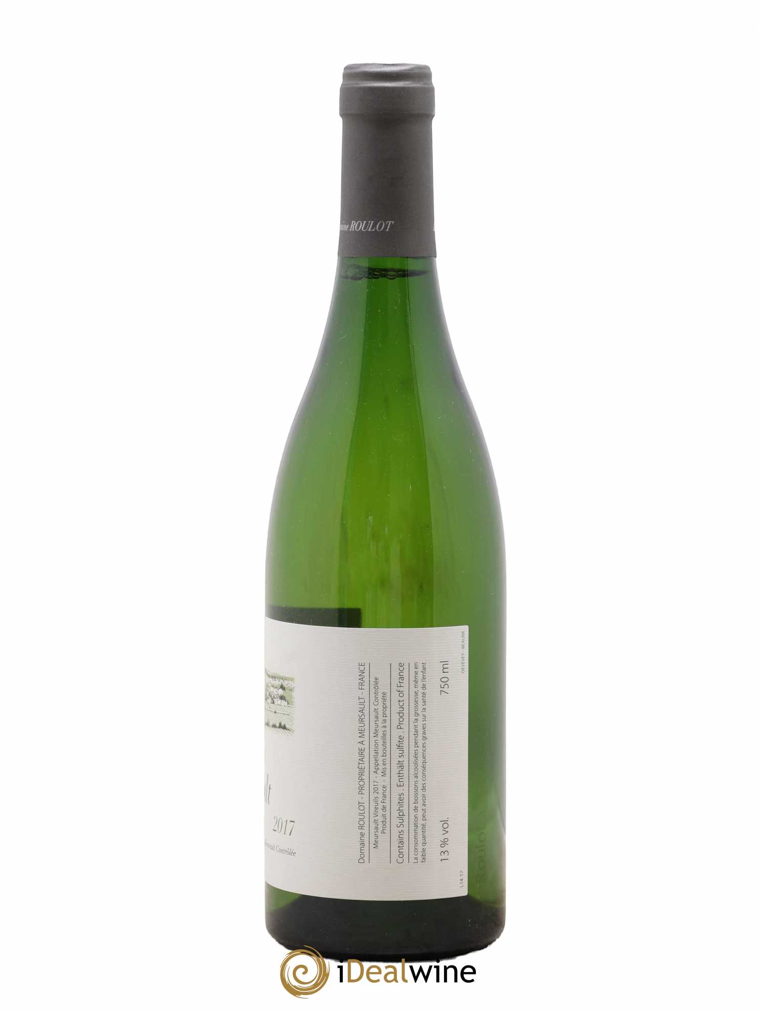 Meursault Les Vireuils Roulot (Domaine) 2017 - Lot de 1 bouteille - 1
