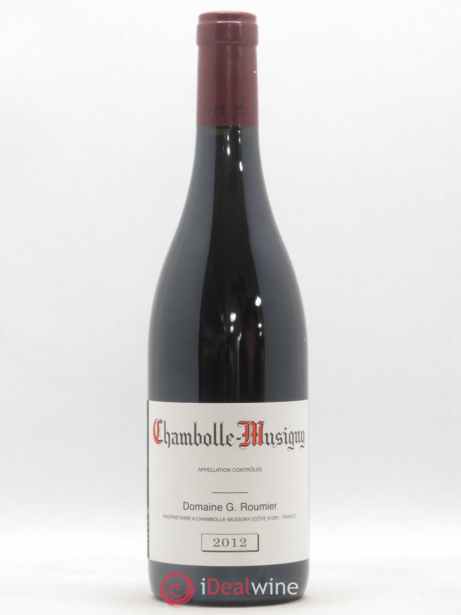 Chambolle-Musigny Georges Roumier (Domaine) 2012 - Lot de 1 bouteille - 0