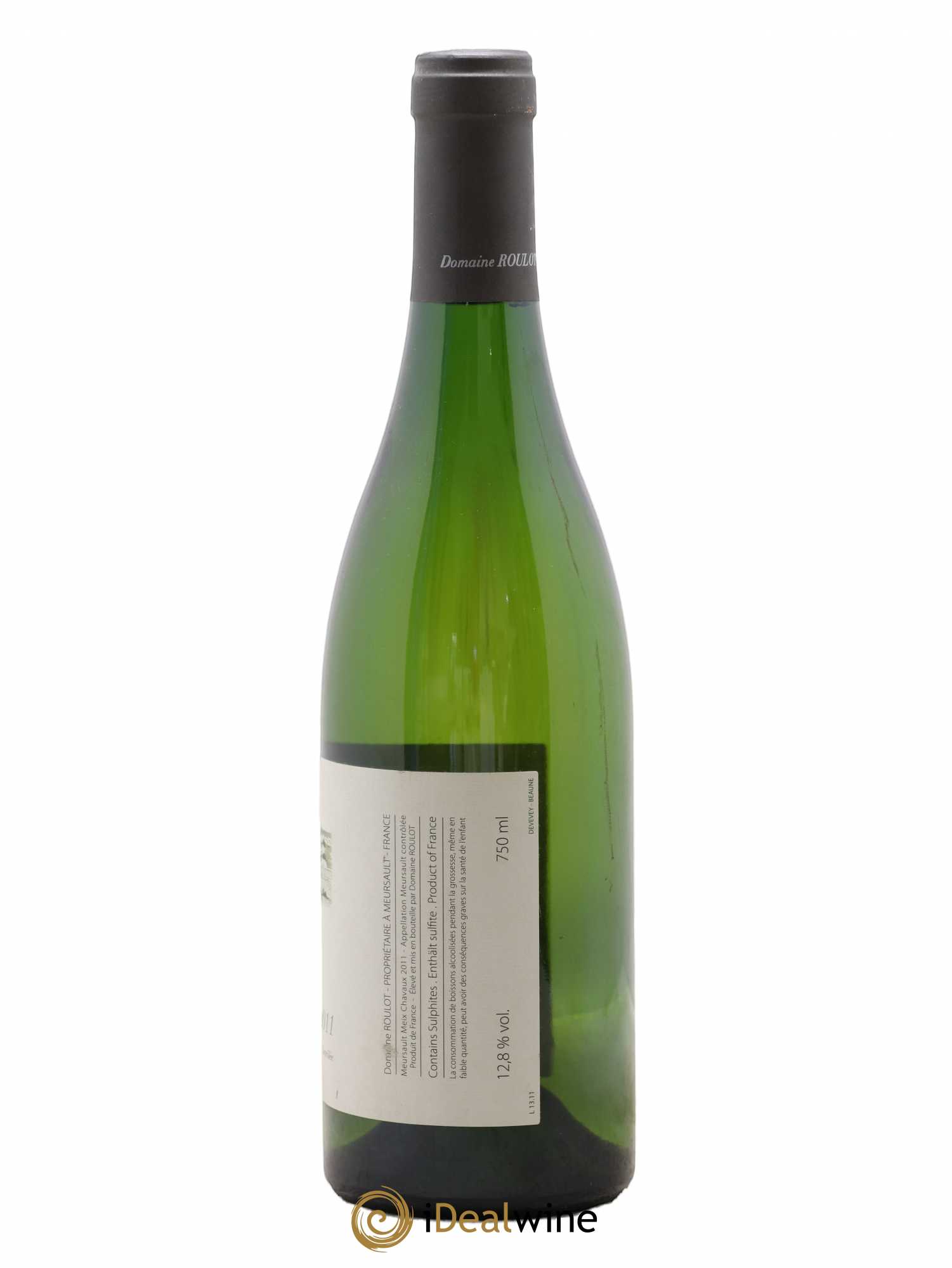 Meursault Meix Chavaux Roulot (Domaine) 2011 - Lot de 1 bouteille - 1