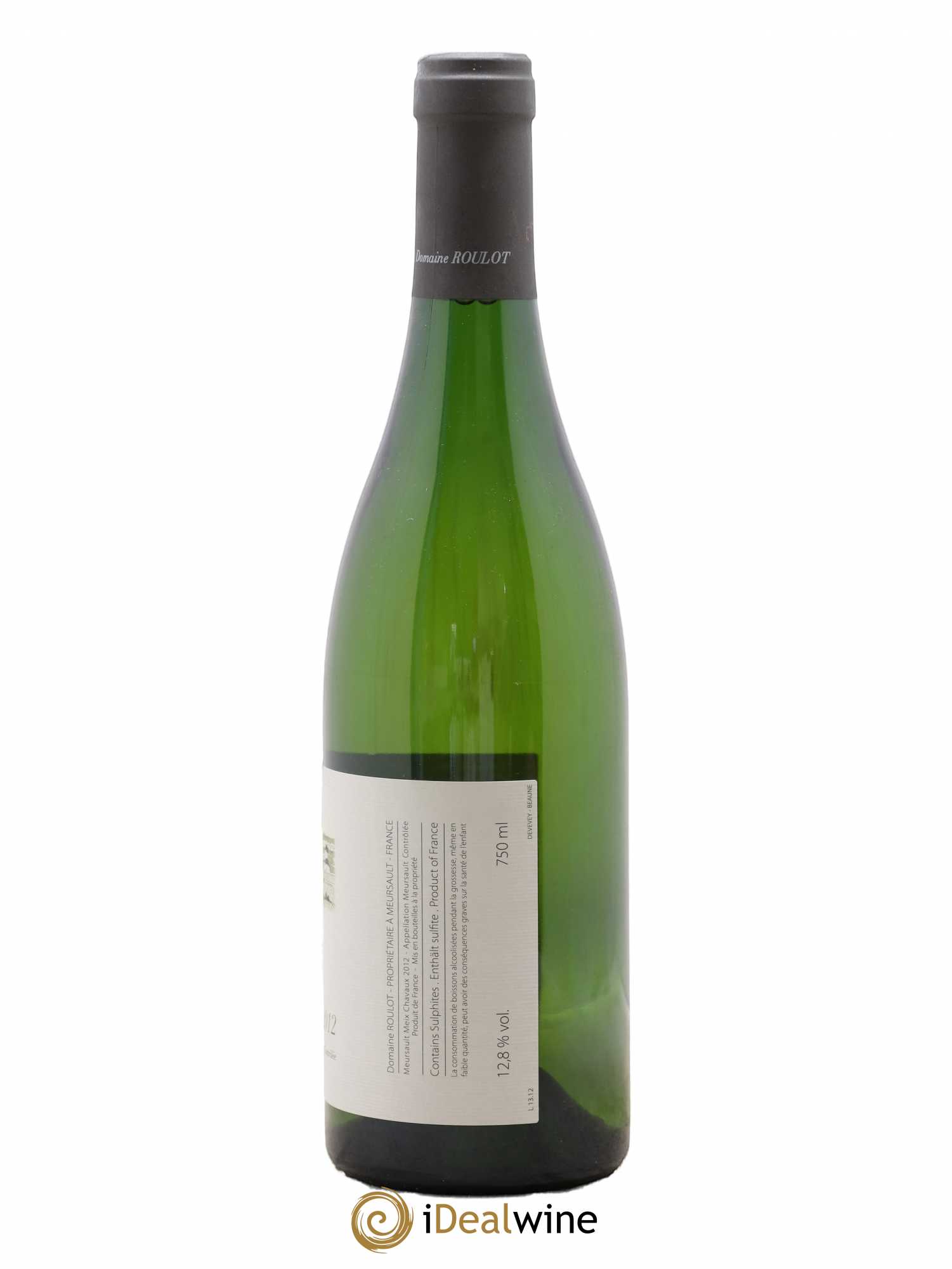 Meursault Meix Chavaux Roulot (Domaine) 2012 - Lot de 1 bouteille - 1
