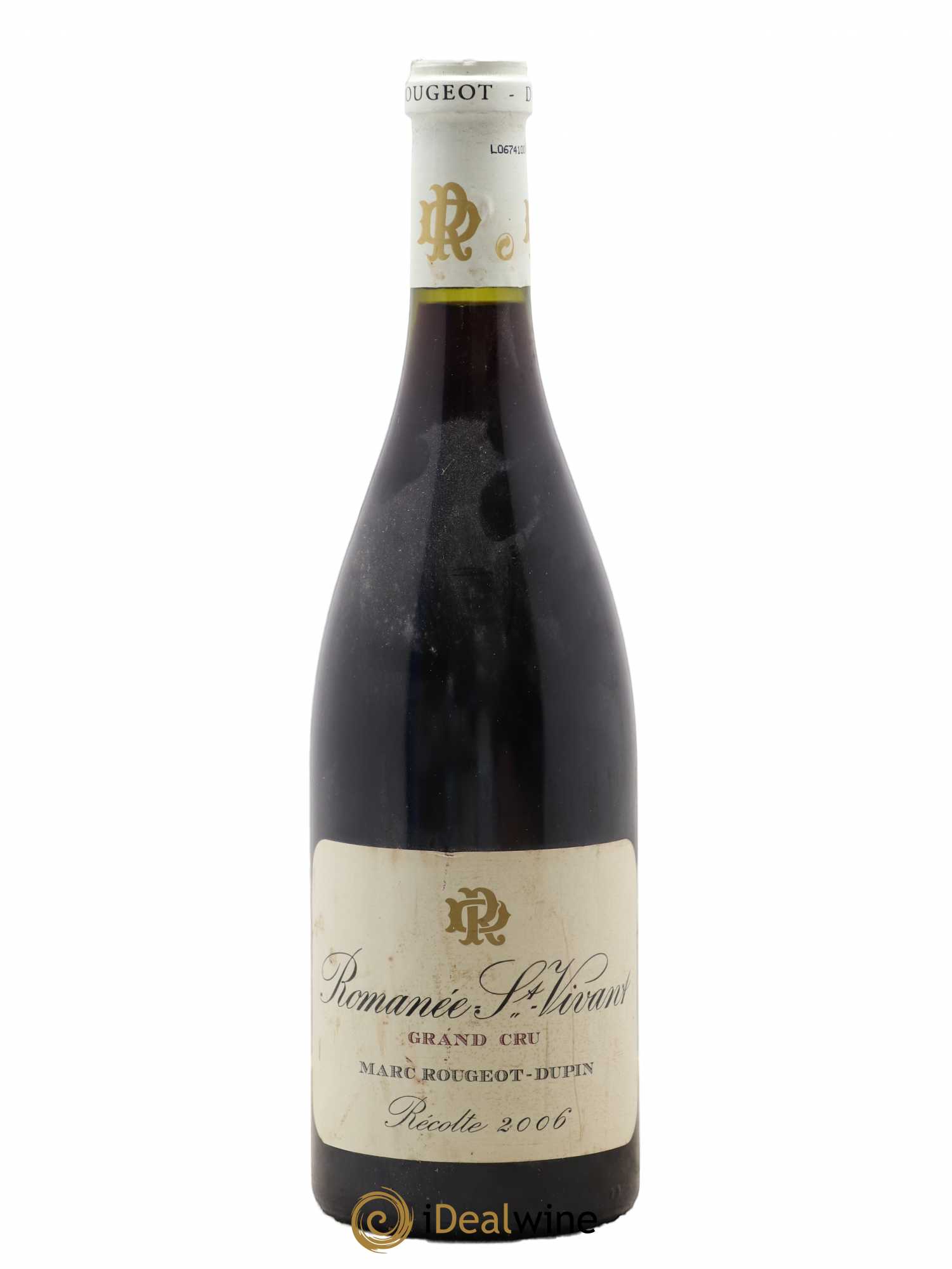 Romanée-Saint-Vivant Grand Cru Marc Rougeot-Dupin 2006 - Lot de 1 bouteille - 0
