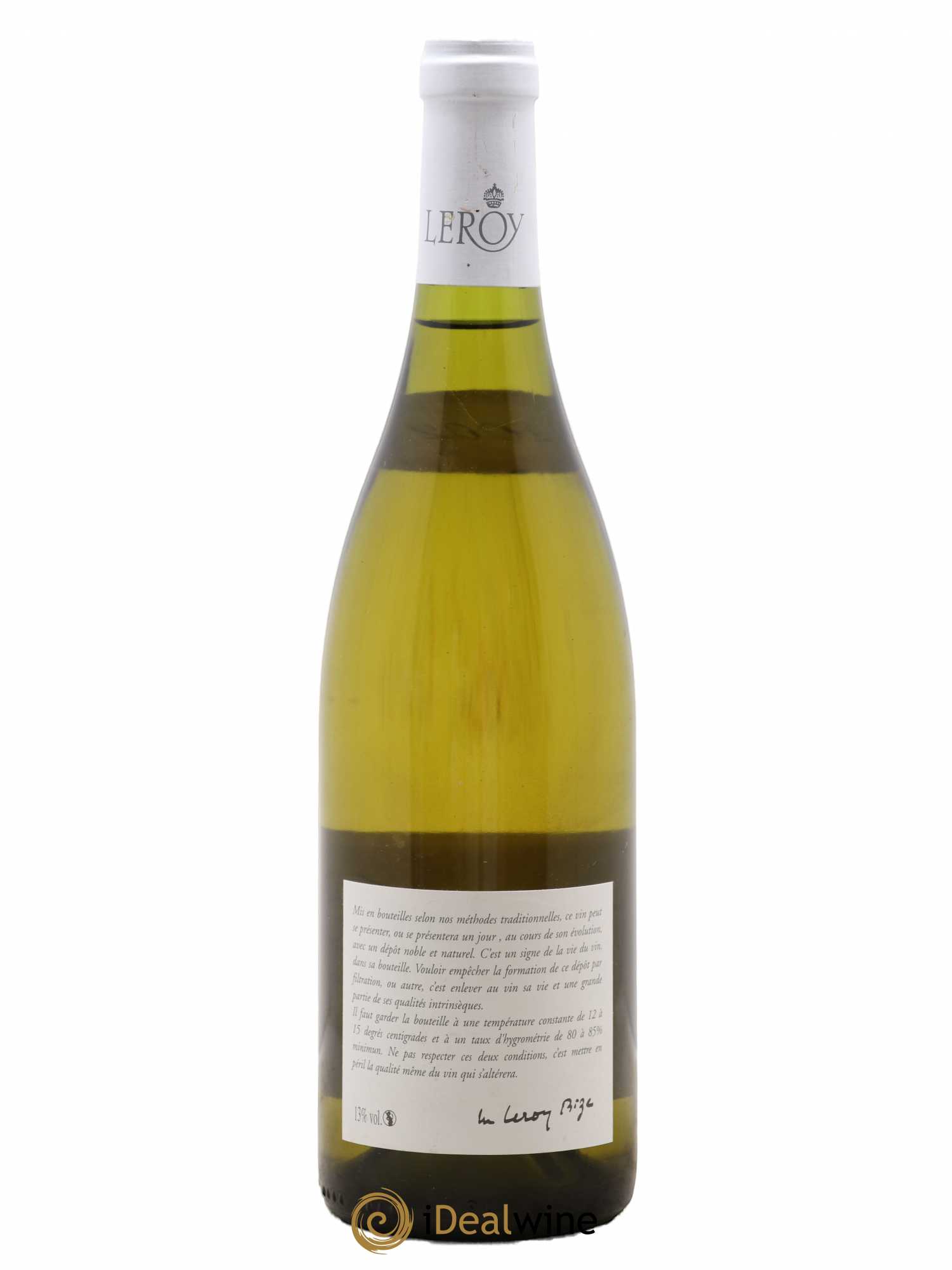 Meursault 1er Cru Perrières Leroy SA 2002 - Lot de 1 bouteille - 1