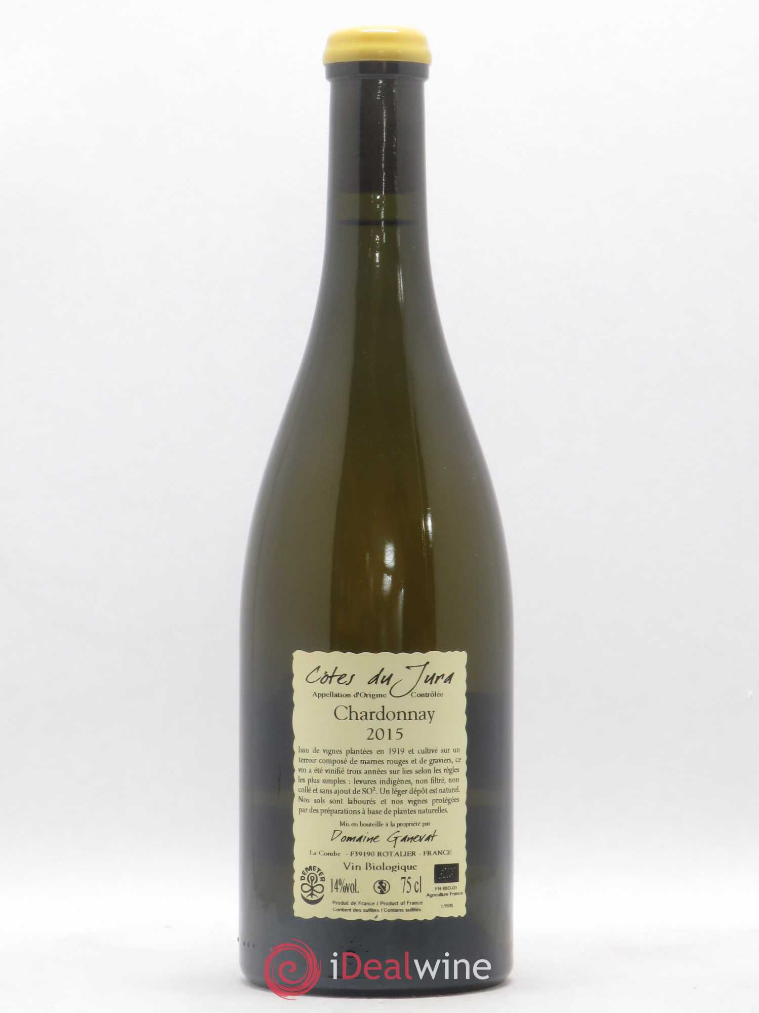 Côtes du Jura Les Grands Teppes Vieilles Vignes Jean-François Ganevat (Domaine) 2015 - Lot de 1 bouteille - 1