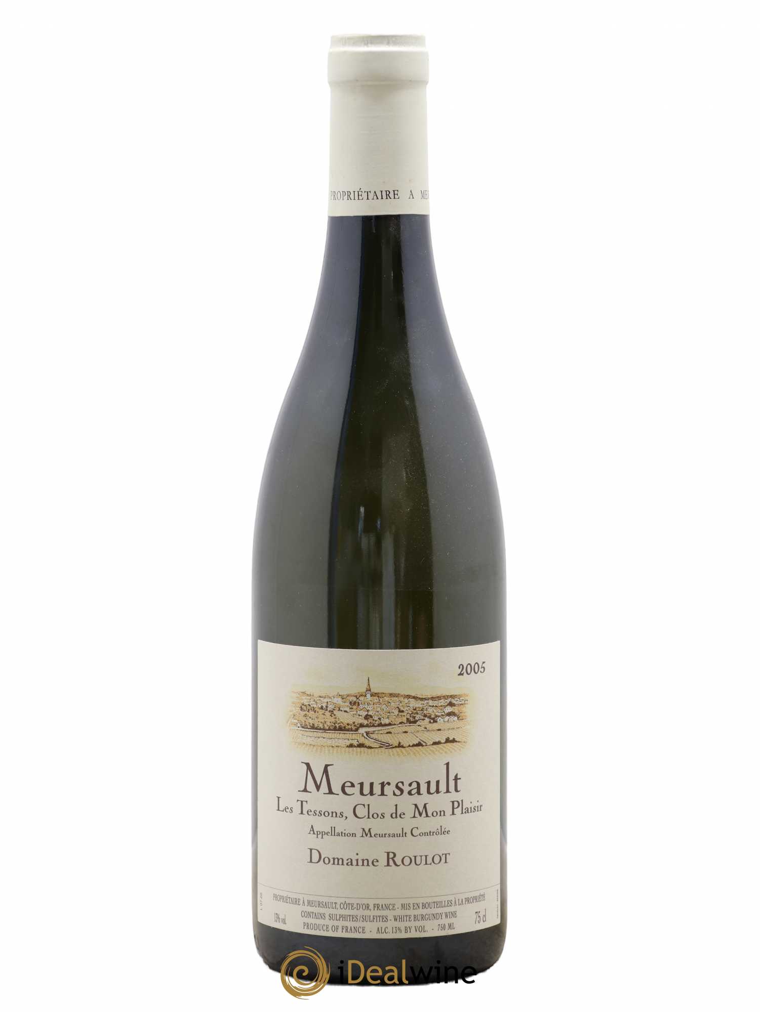 Meursault Les Tessons Clos de Mon plaisir Roulot (Domaine) 2005 - Lot de 1 bouteille - 0