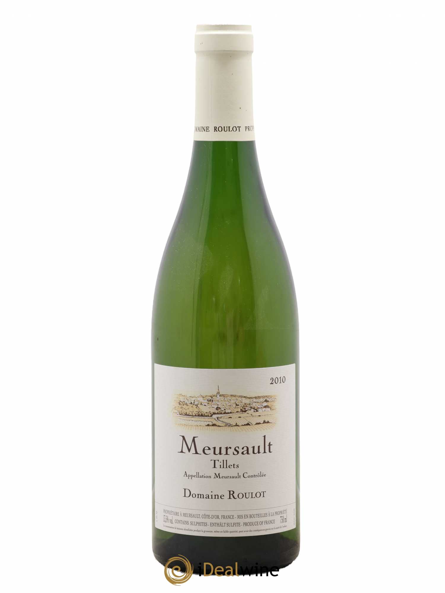 Meursault Les Tillets Roulot (Domaine) 2010 - Lot de 1 bouteille - 0