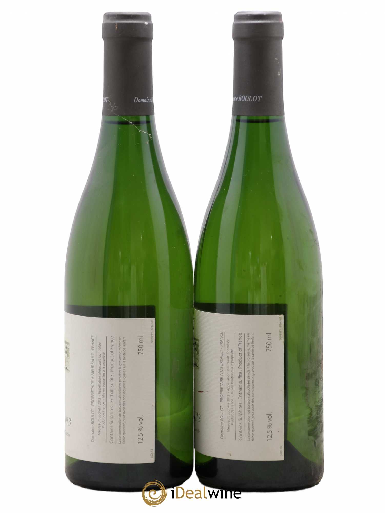 Meursault Luchets Roulot (Domaine) 2013 - Posten von 2 Flaschen - 1