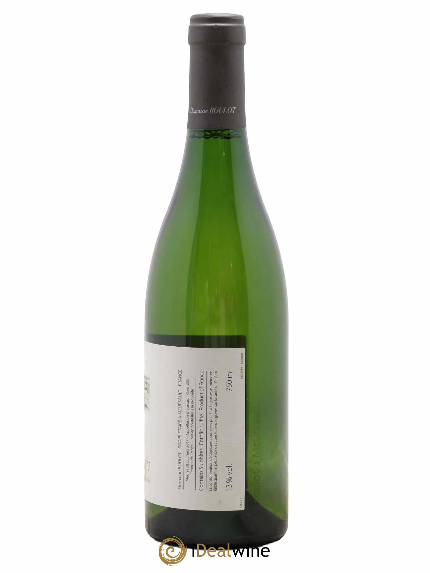Meursault Luchets Roulot (Domaine) 2017 - Lot de 1 bouteille - 1