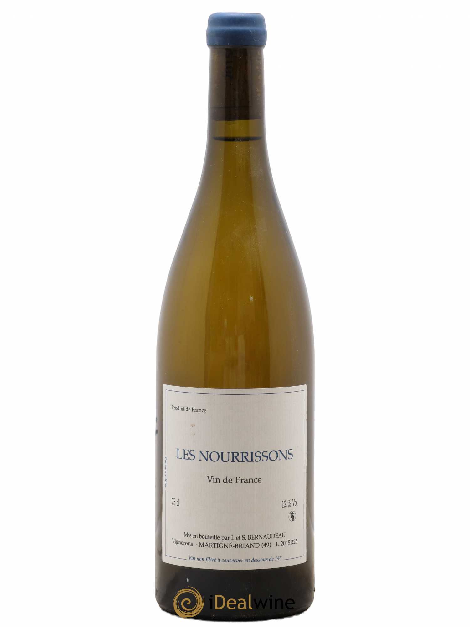 Vin de France Les Nourrissons Stéphane Bernaudeau 2015 - Lot de 1 bouteille - 0