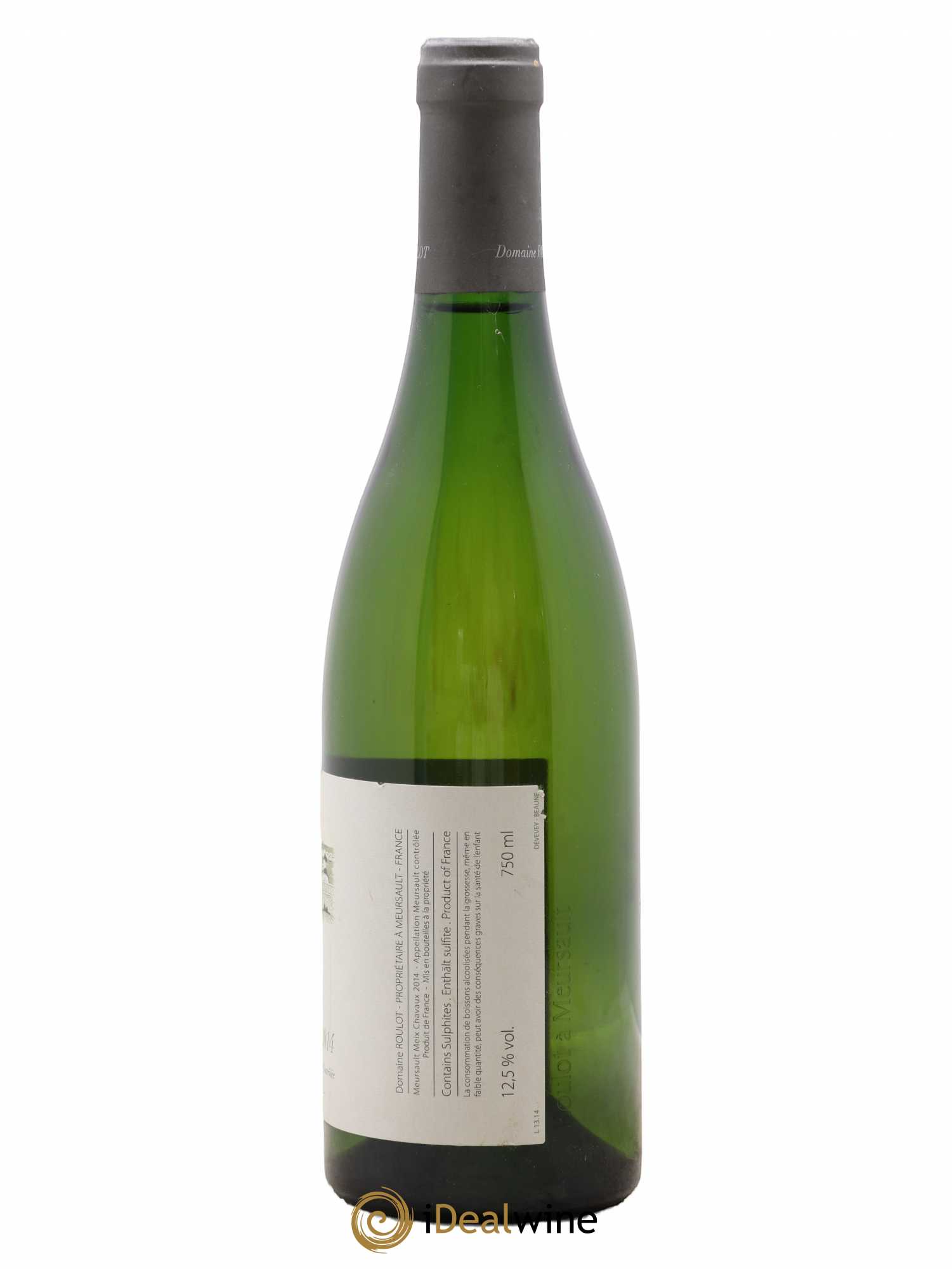 Meursault Meix Chavaux Roulot (Domaine) 2014 - Lot de 1 bouteille - 1