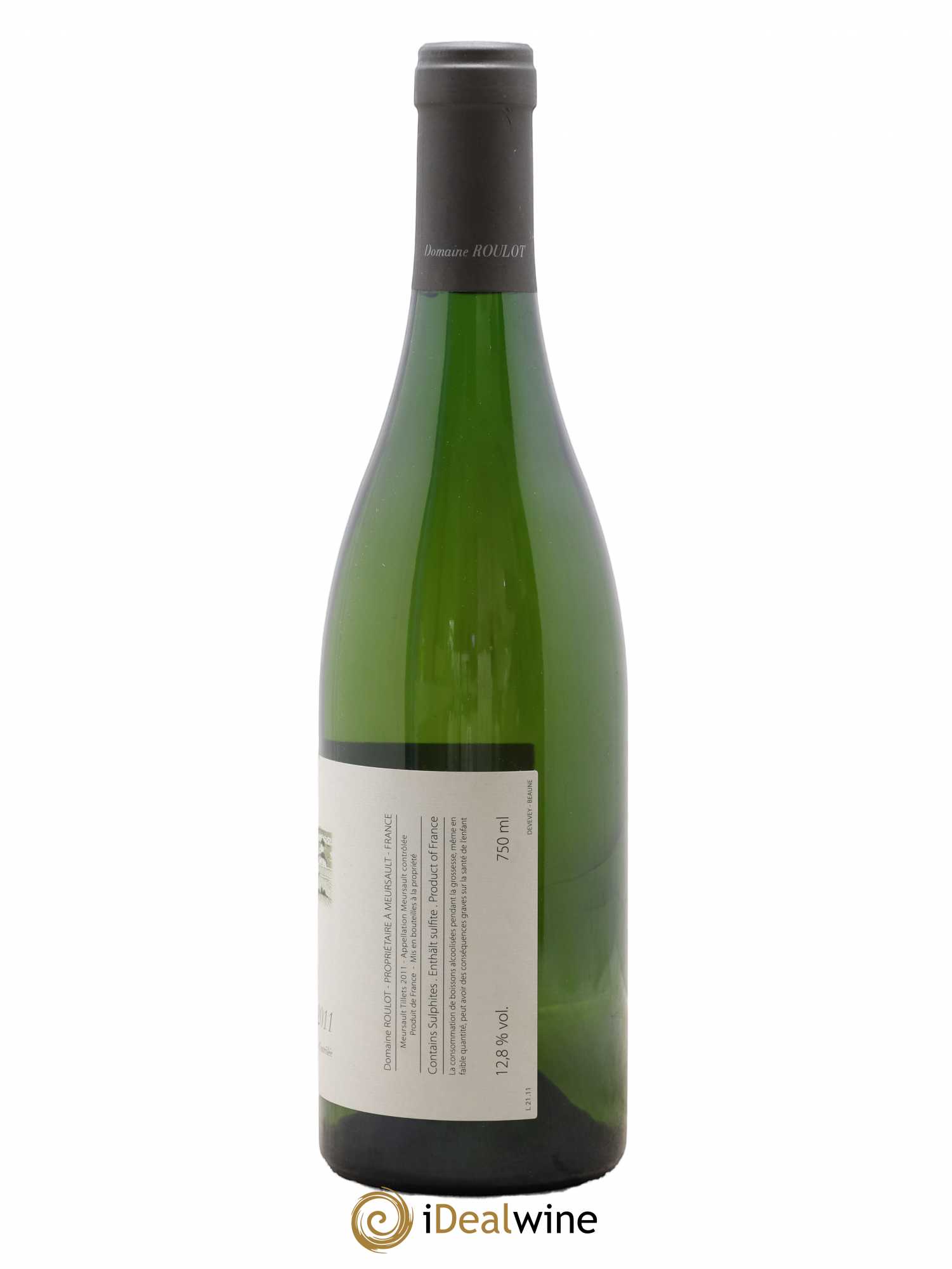 Meursault Les Tillets Roulot (Domaine) 2011 - Lot de 1 bouteille - 1