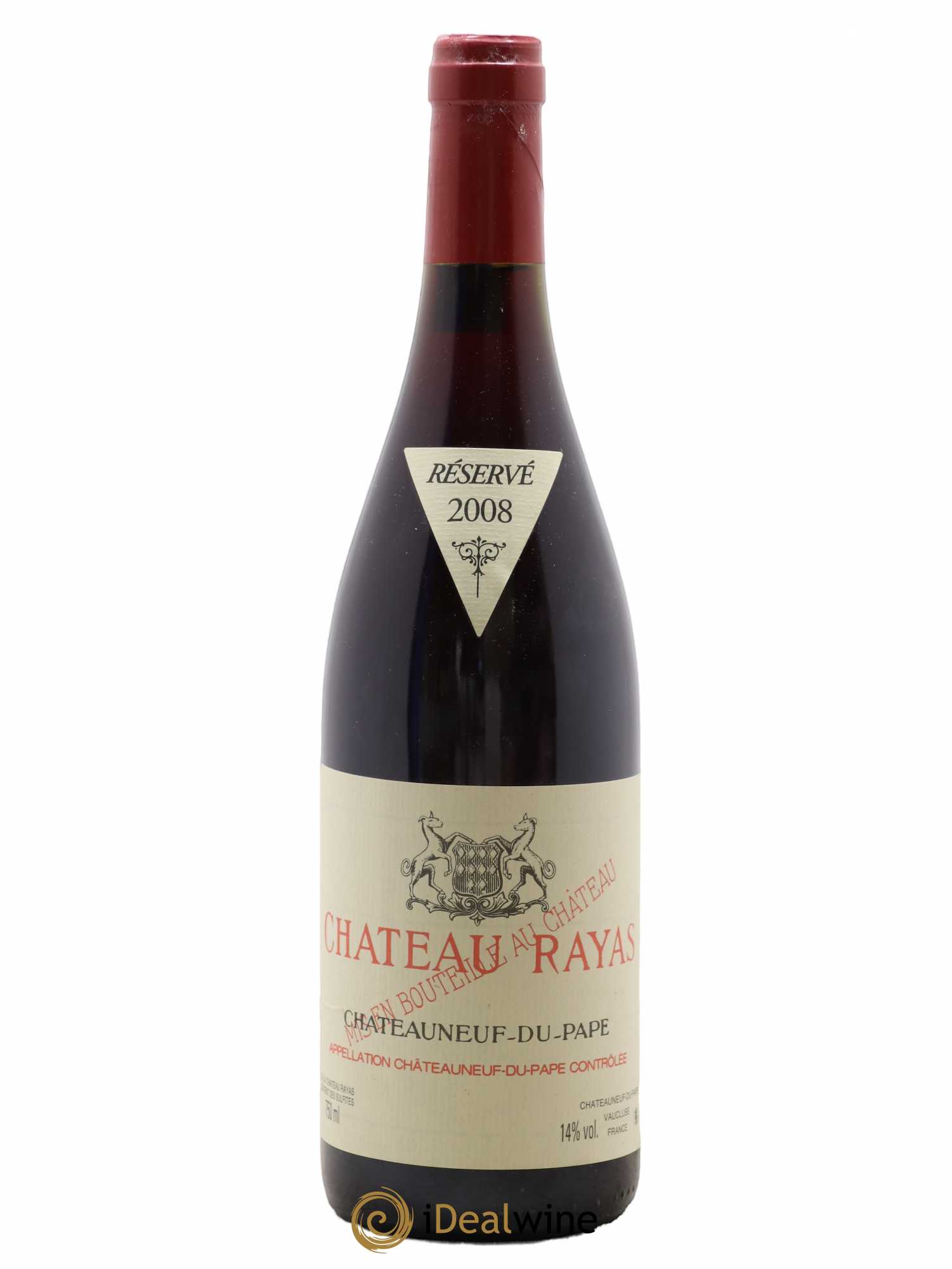Châteauneuf-du-Pape Château Rayas Emmanuel Reynaud 2008 - Lot de 1 bouteille - 0