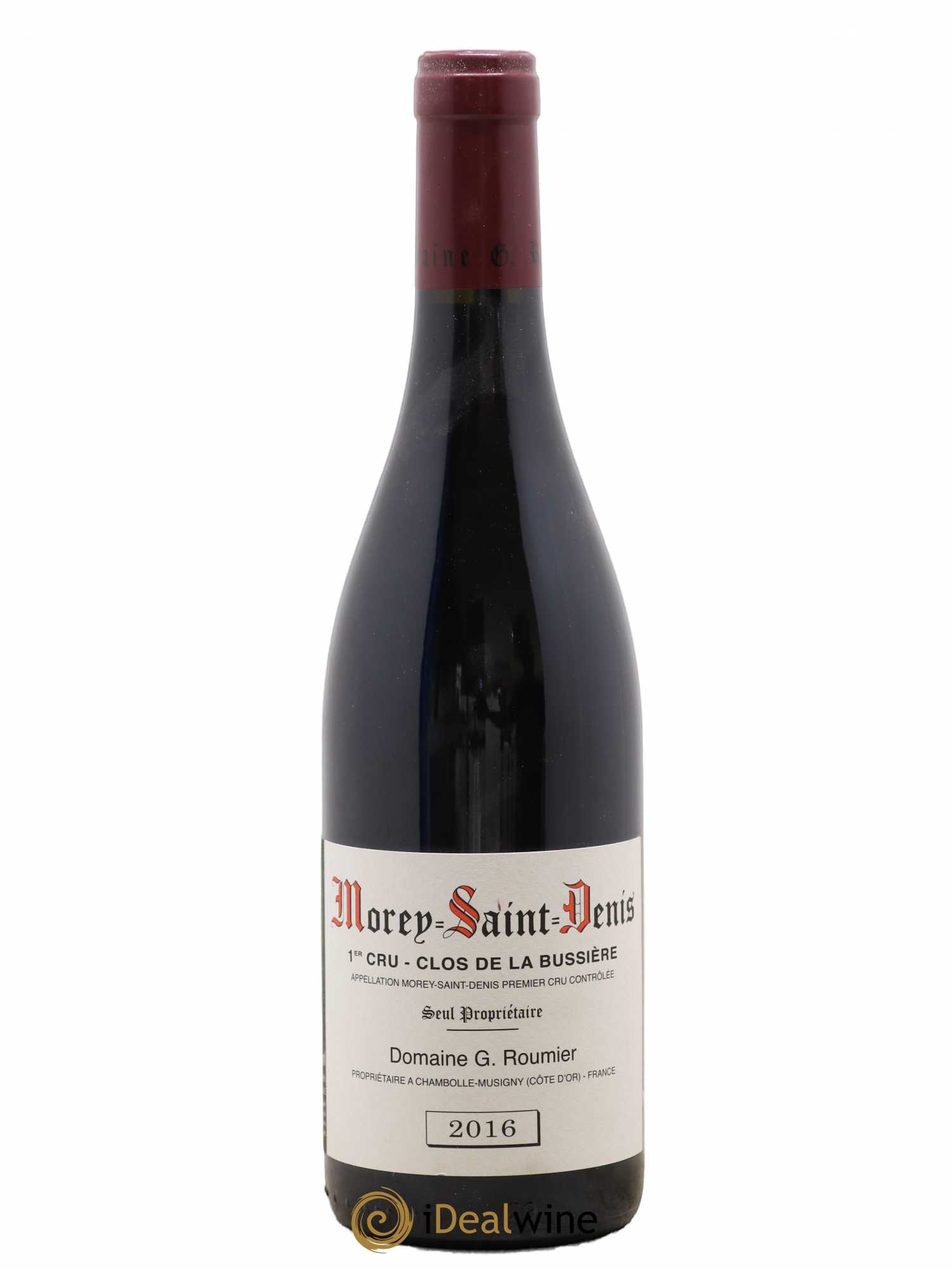 Morey-Saint-Denis 1er Cru Clos de la Bussière Georges Roumier (Domaine) 2016 - Lot de 1 bouteille - 0