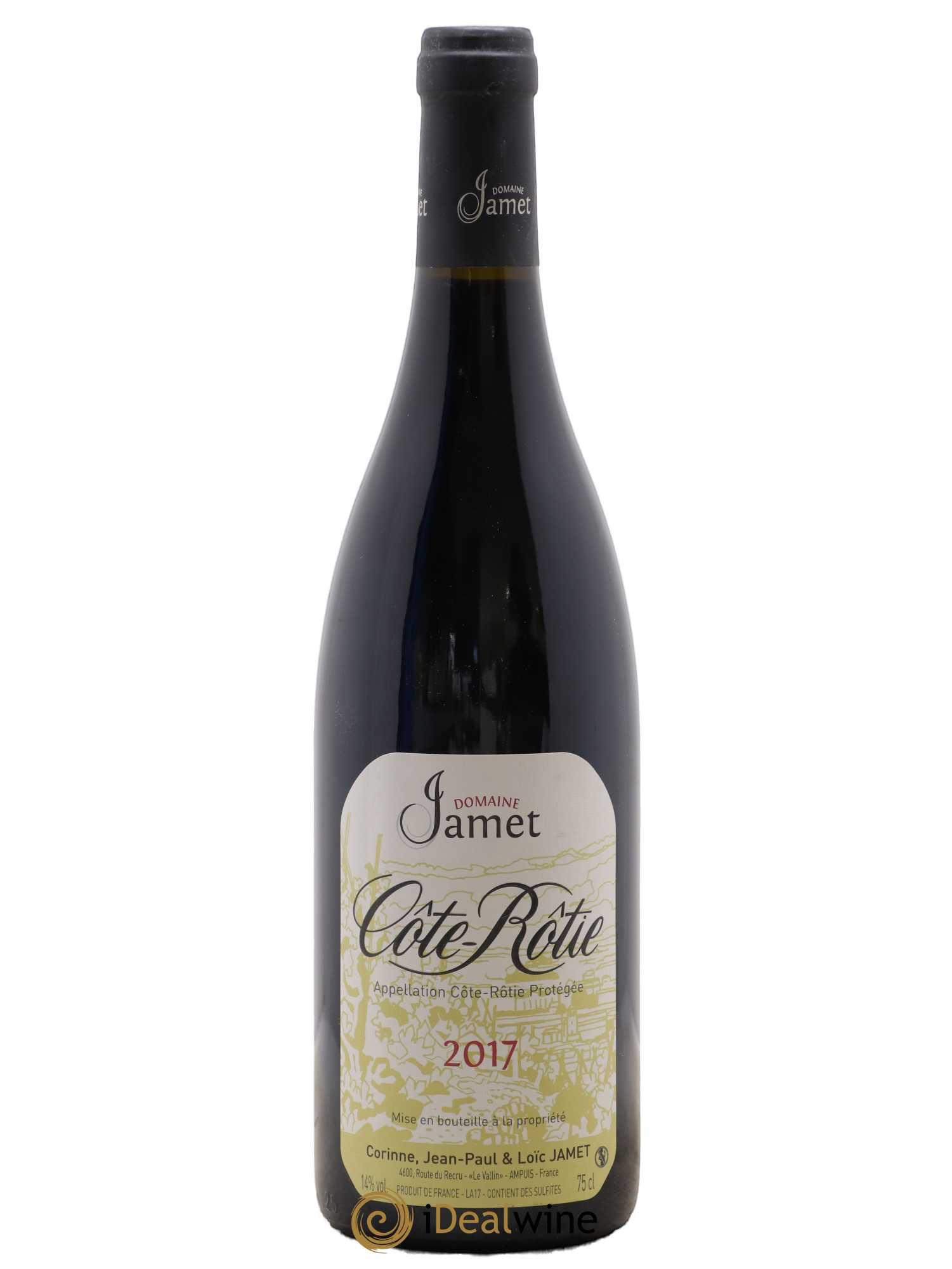 Côte-Rôtie Jamet (Domaine) 2017 - Lot de 1 bouteille - 0