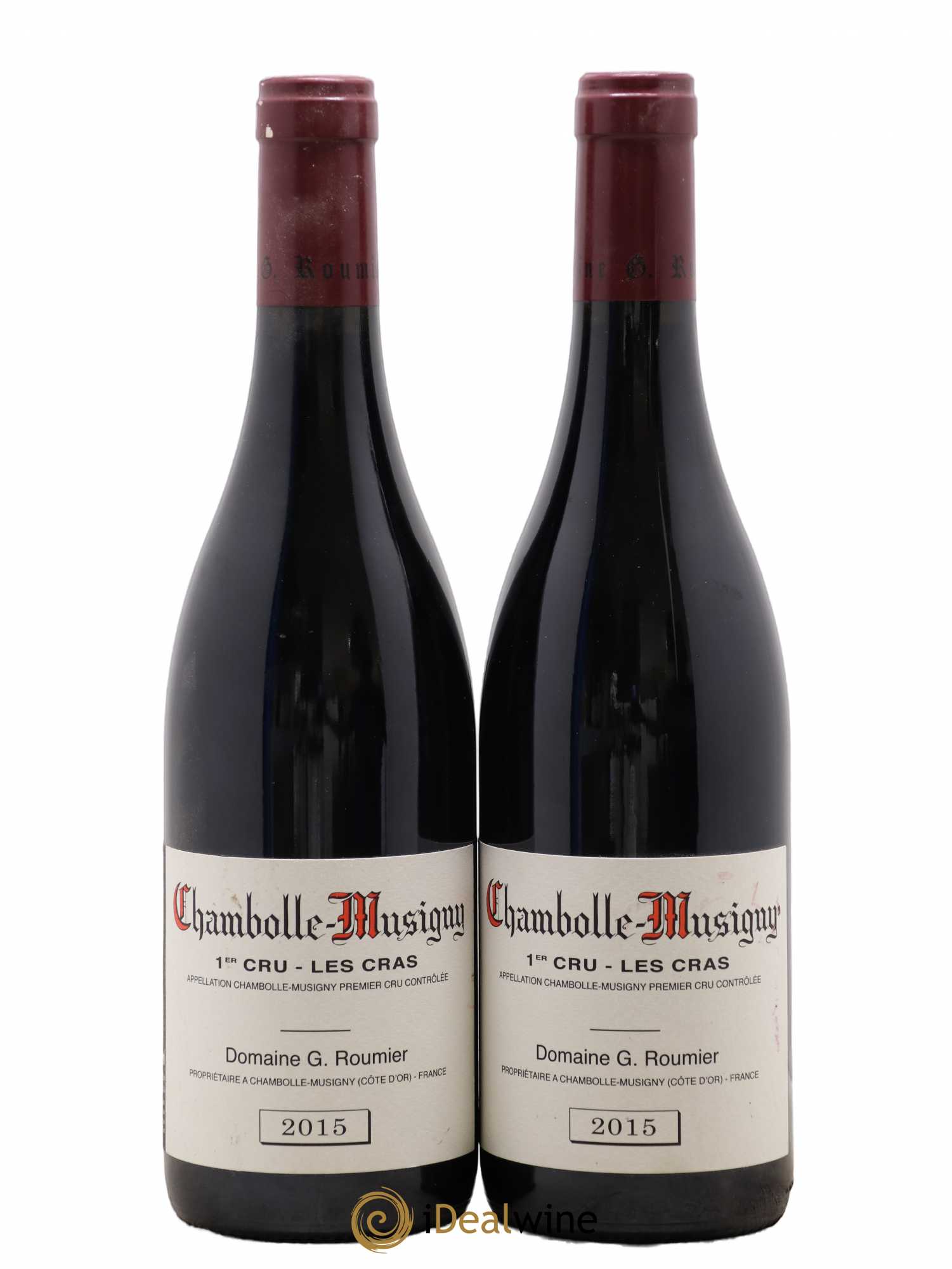 Chambolle-Musigny 1er Cru Les Cras Georges Roumier (Domaine) 2015 - Lot de 2 bouteilles - 0