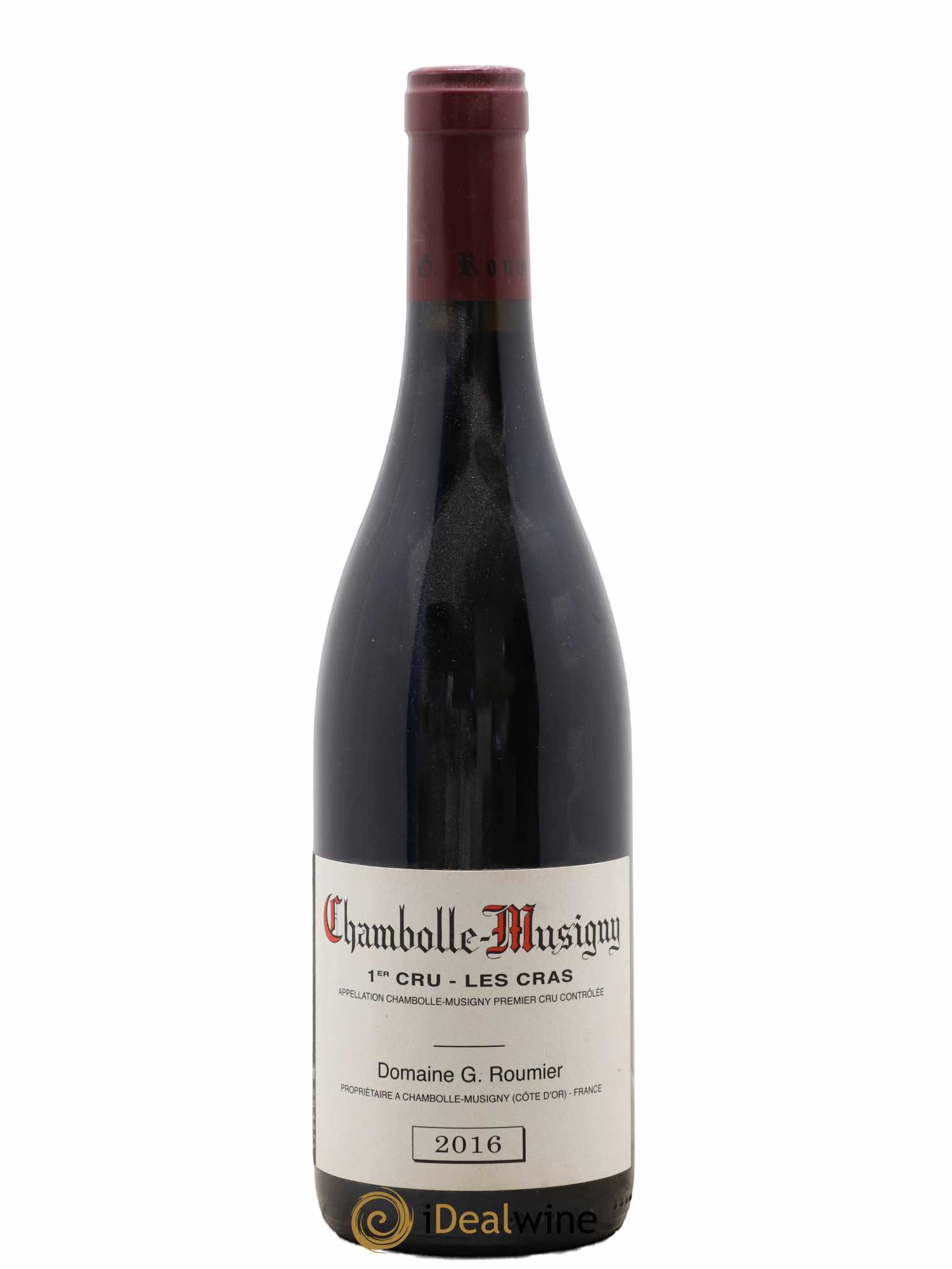 Chambolle-Musigny 1er Cru Les Cras Georges Roumier (Domaine) 2016 - Lot de 1 bouteille - 0
