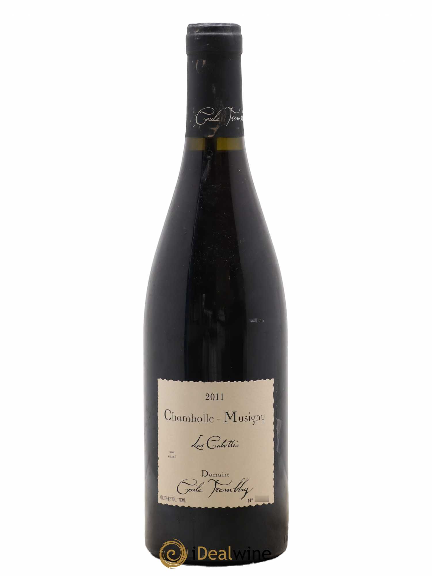 Chambolle-Musigny Les Cabottes Cécile Tremblay 2011 - Lot de 1 bouteille - 0