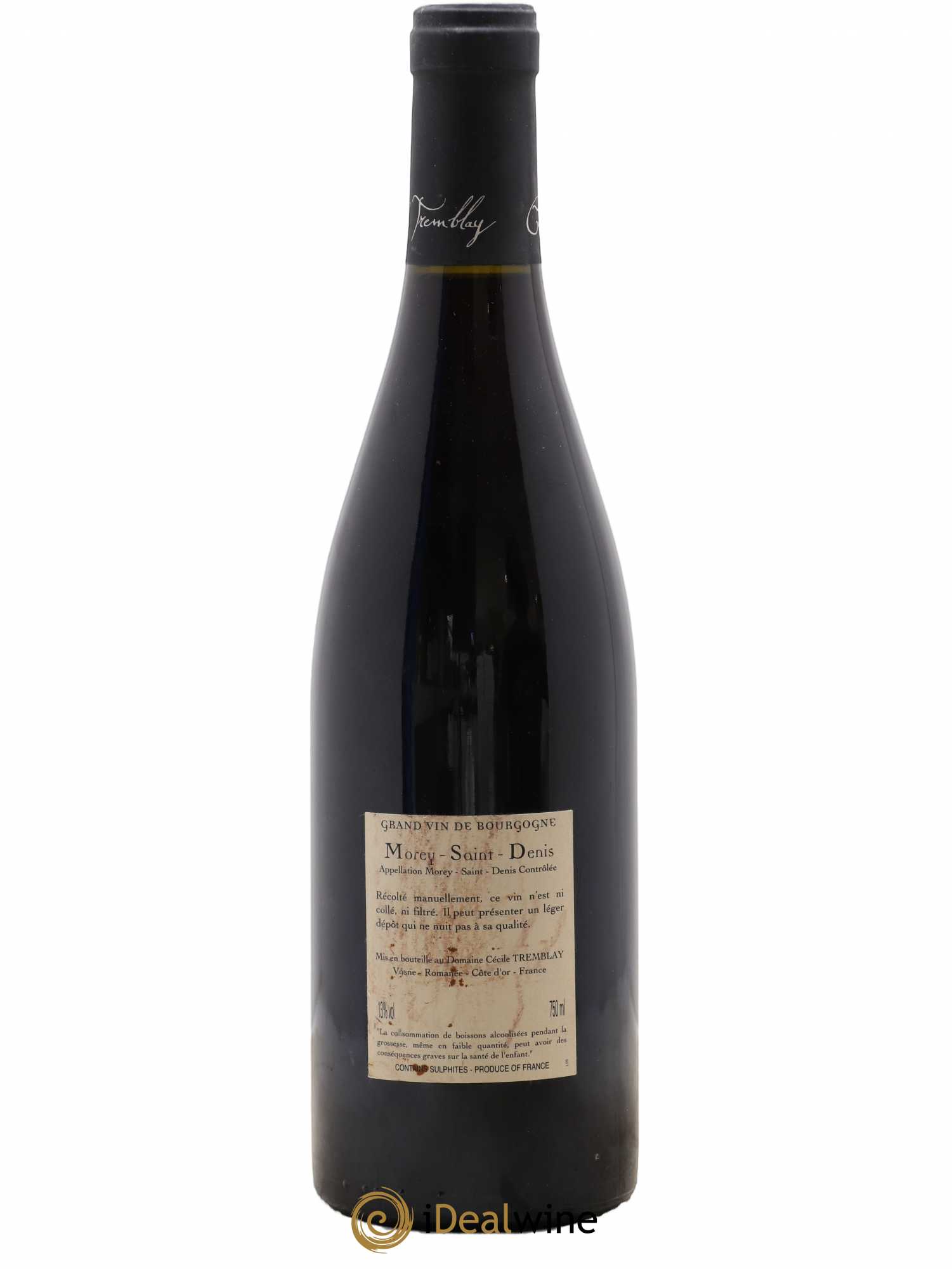 Morey-Saint-Denis Très Girard Cécile Tremblay 2011 - Lot de 1 bouteille - 1