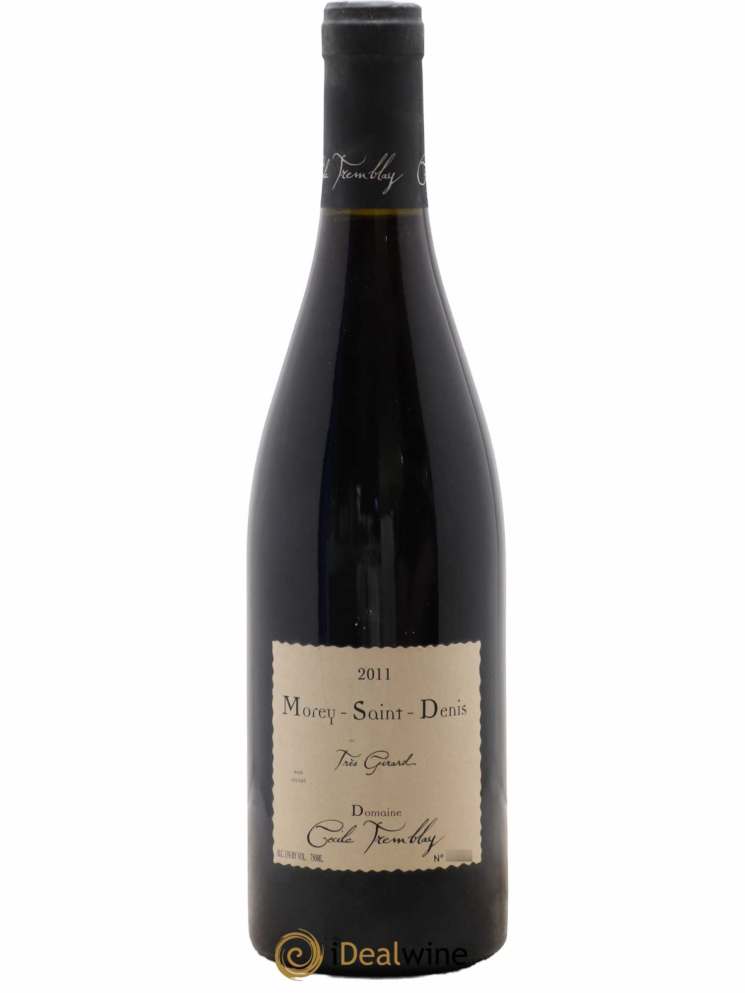 Morey-Saint-Denis Très Girard Cécile Tremblay 2011 - Lot de 1 bouteille - 0