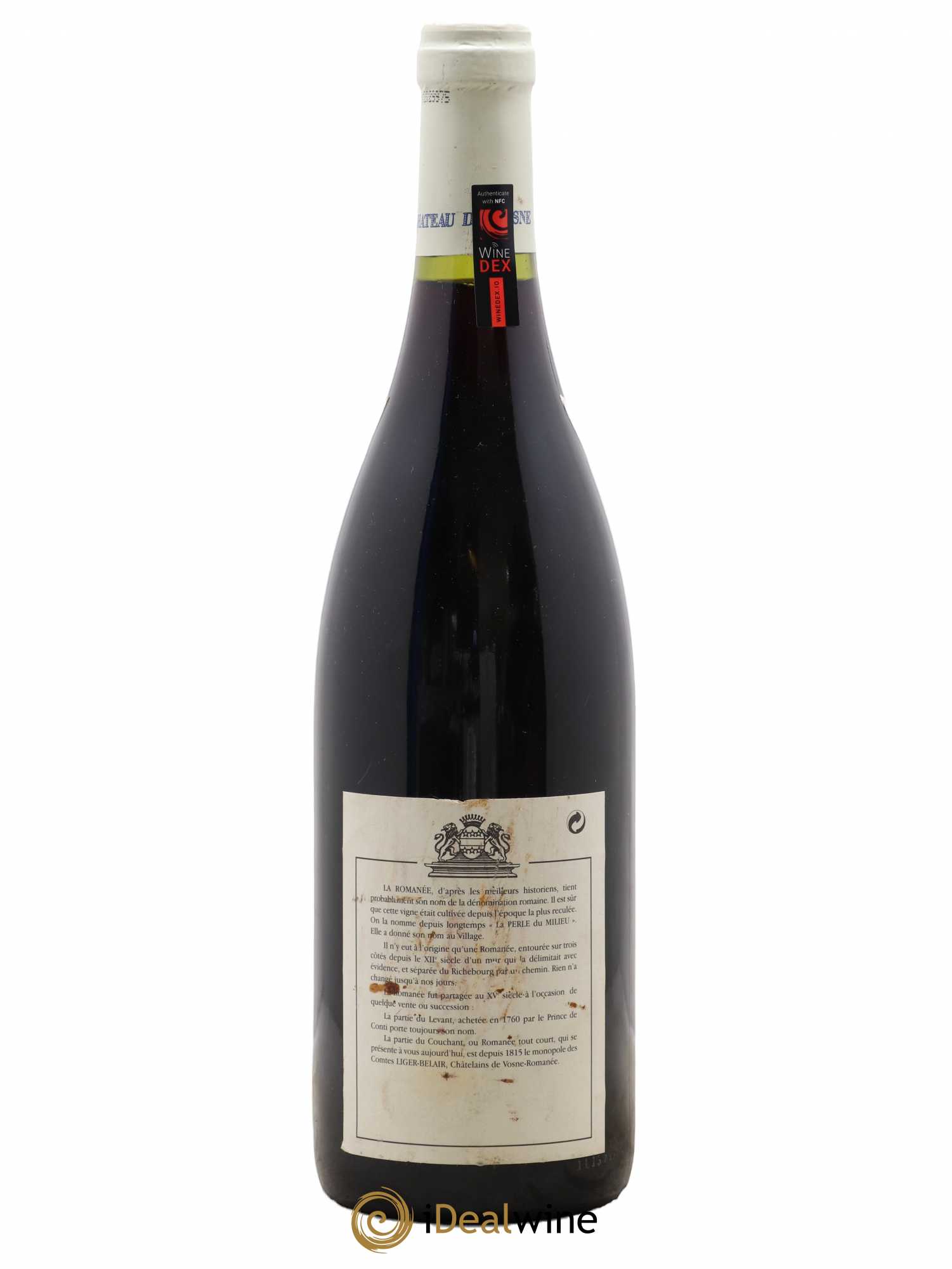 La Romanée Grand Cru Comte Liger-Belair (Domaine du) 2000 - Lot de 1 bouteille - 1