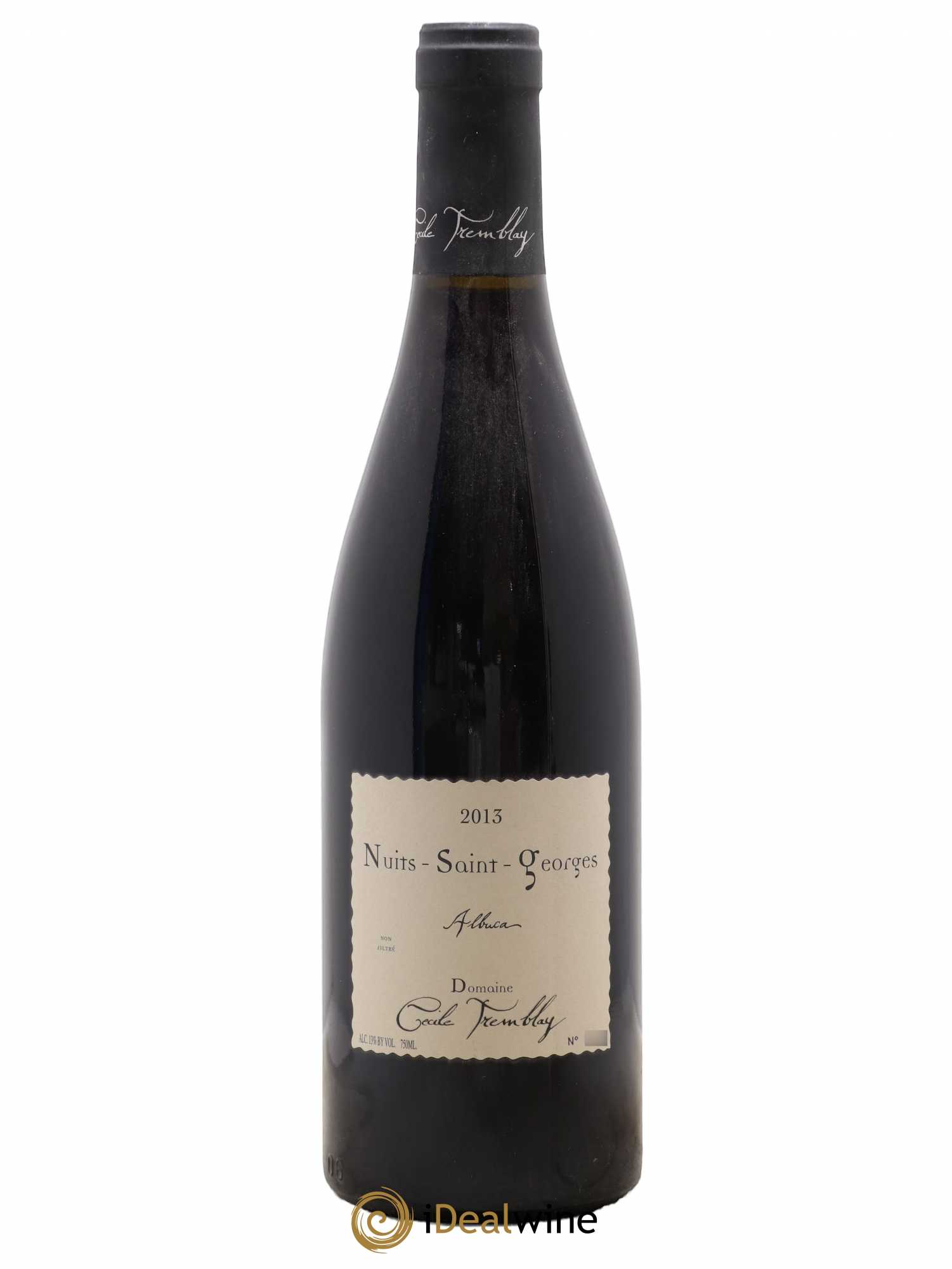 Nuits-Saint-Georges Albuca Cécile Tremblay 2013 - Lot de 1 bouteille - 0