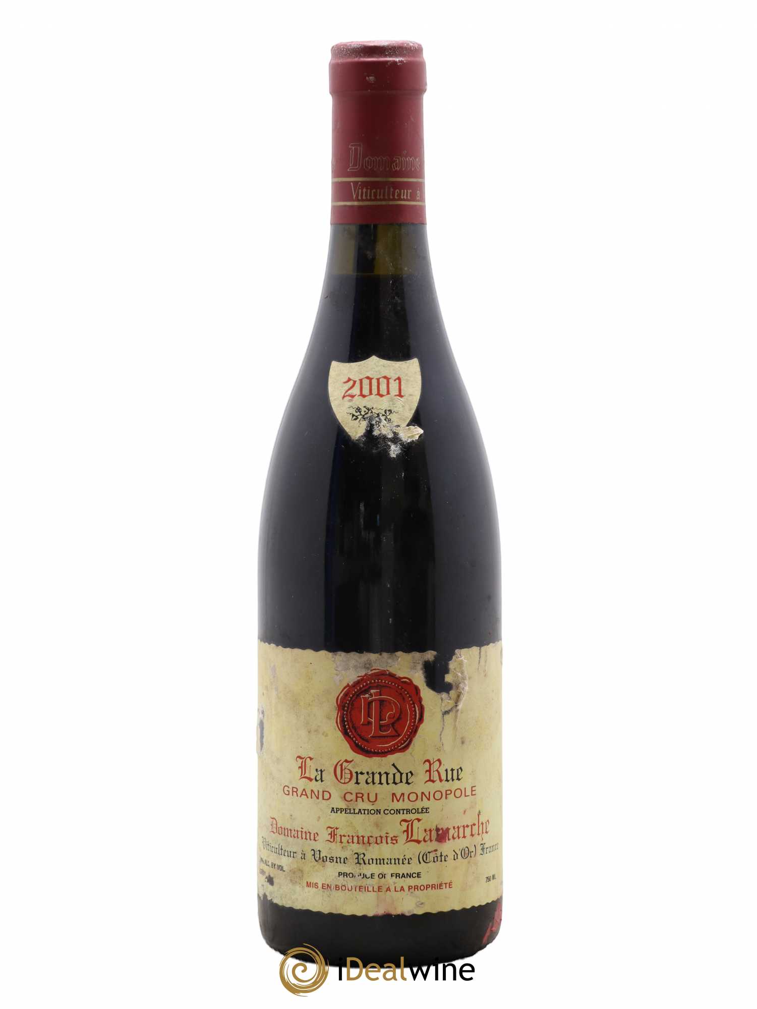 La Grande Rue Grand Cru Lamarche (Domaine) 2001 - Lot de 1 bouteille - 0