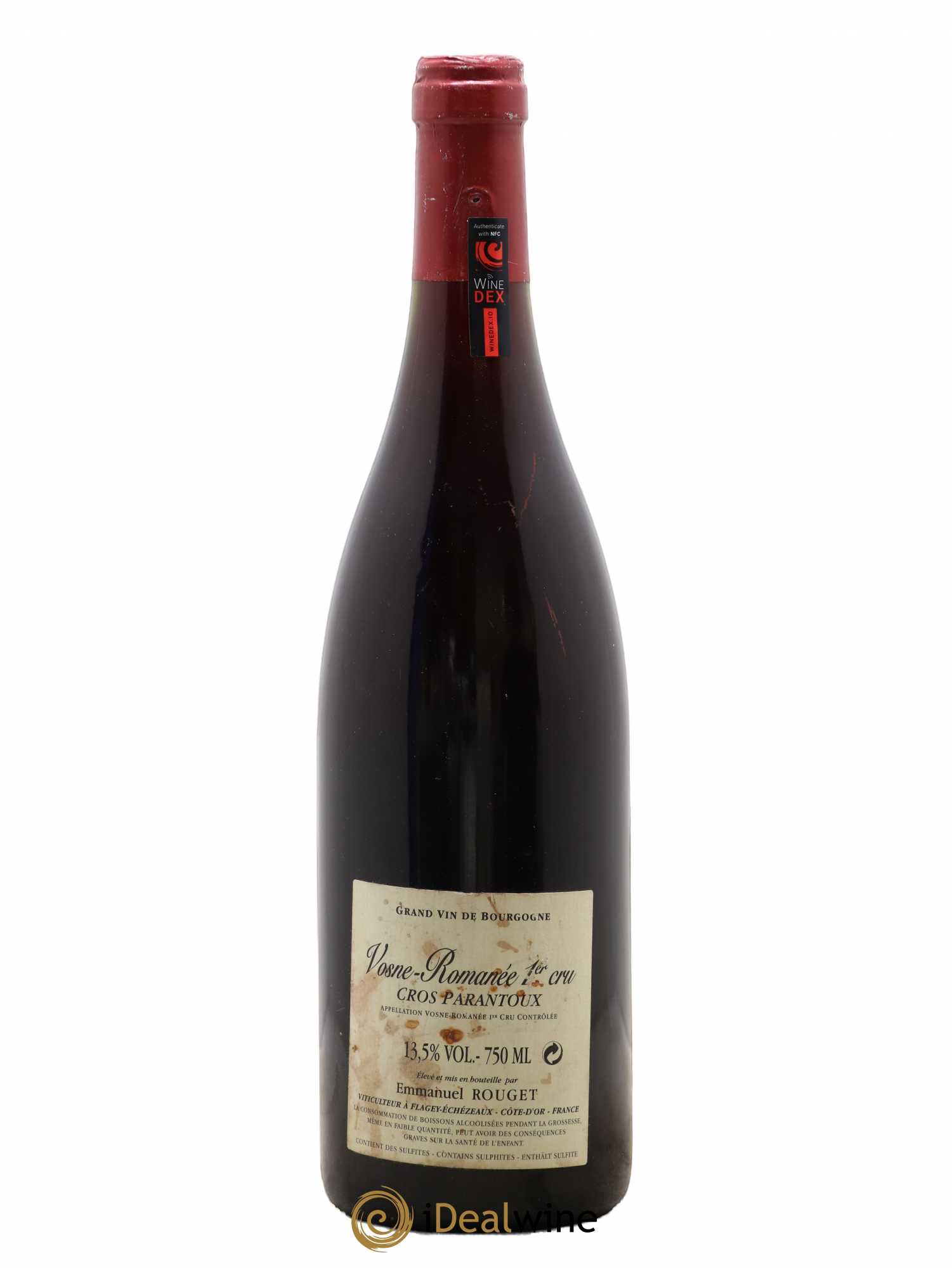 Vosne-Romanée 1er Cru Cros Parantoux Emmanuel Rouget 2006 - Lot de 1 bouteille - 1