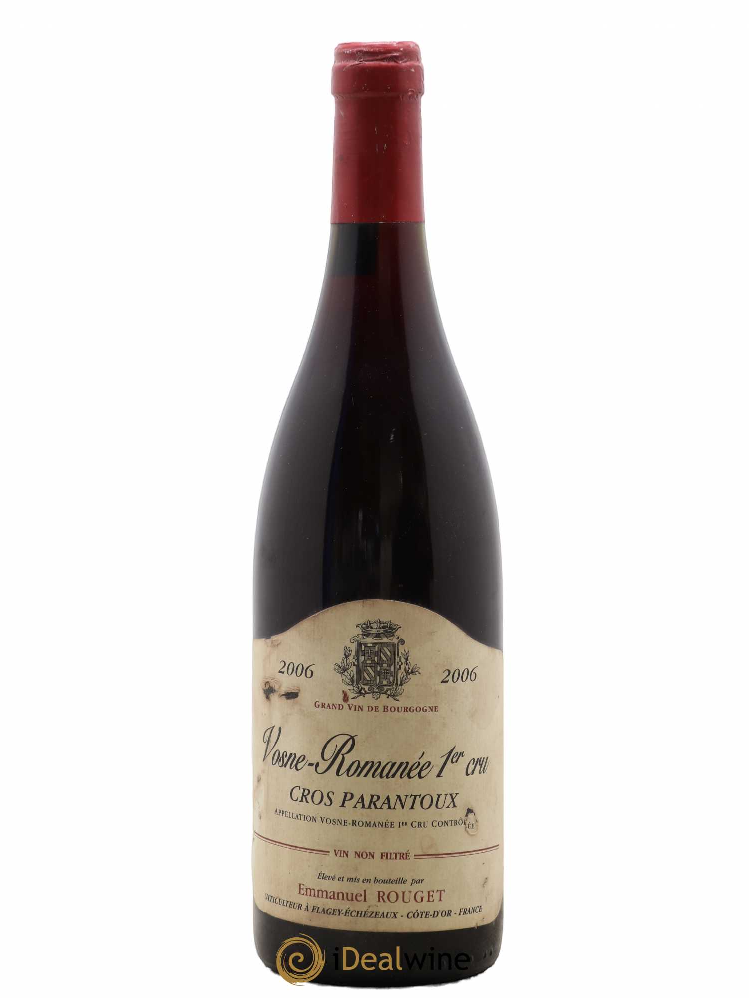 Vosne-Romanée 1er Cru Cros Parantoux Emmanuel Rouget 2006 - Lot de 1 bouteille - 0