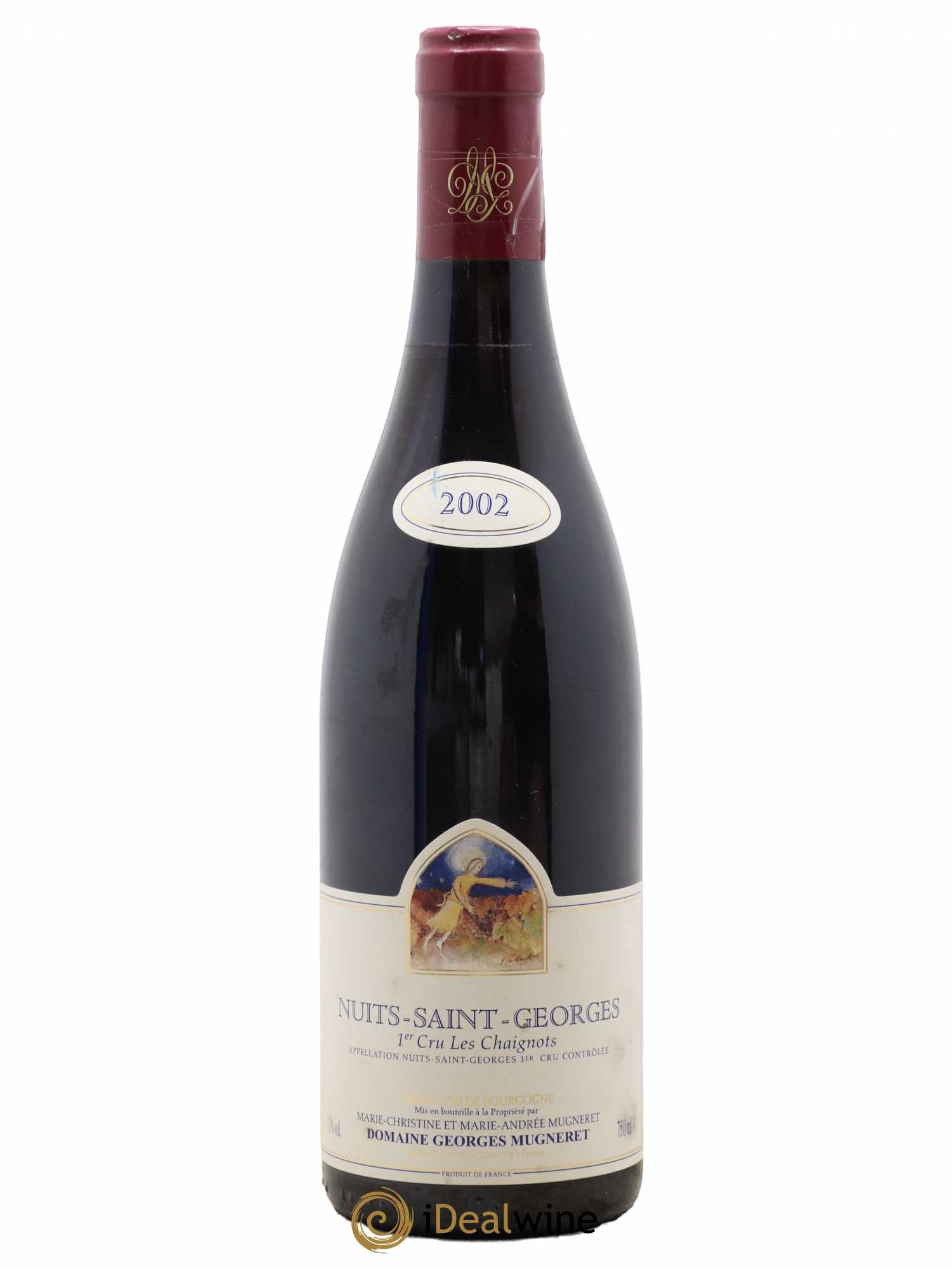 Nuits-Saint-Georges 1er Cru Les Chaignots Georges Mugneret (Domaine) 2002 - Lot de 1 bouteille - 0