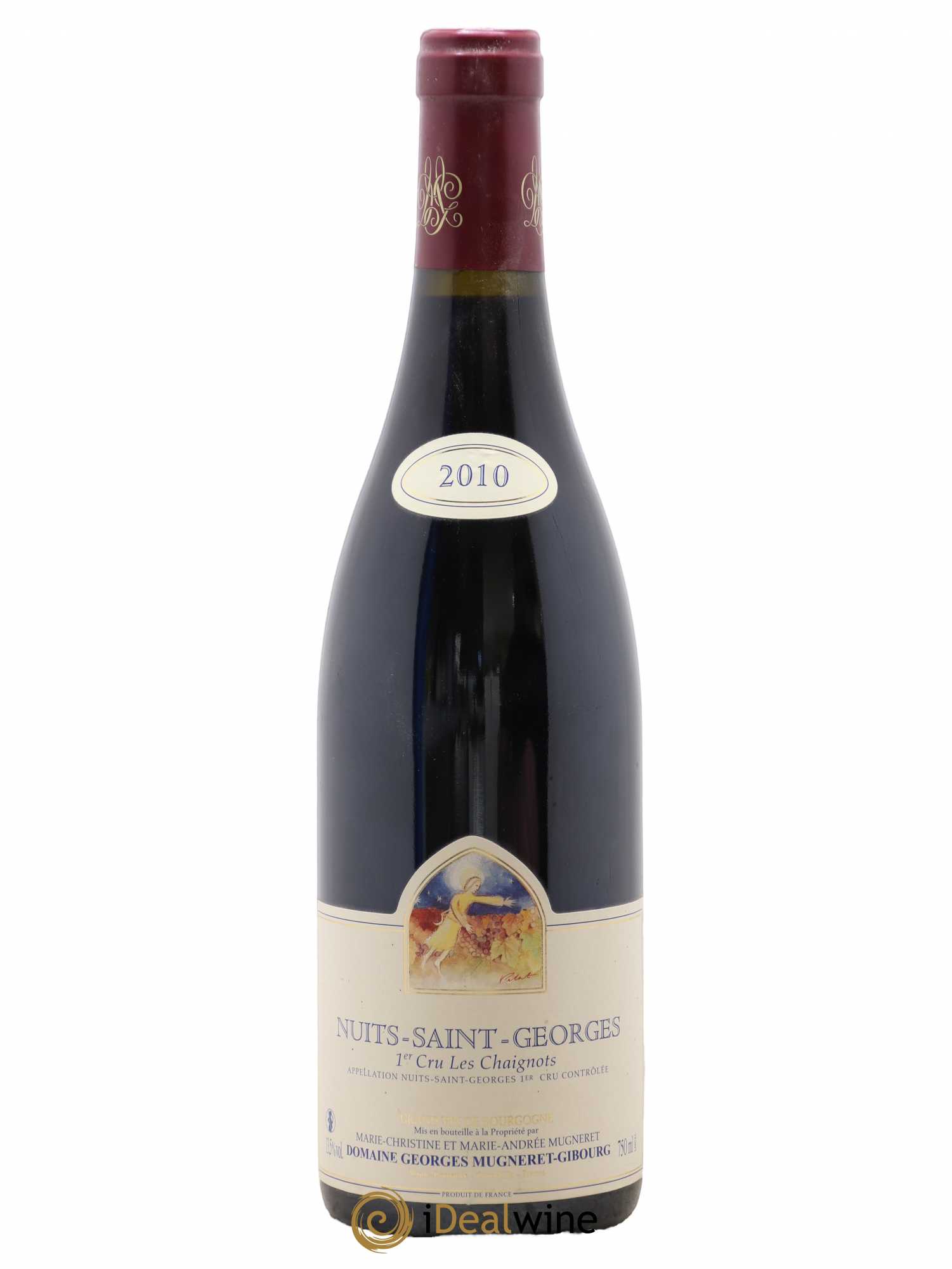 Nuits-Saint-Georges 1er Cru Les Chaignots Mugneret-Gibourg (Domaine) 2010 - Lot de 1 bouteille - 0