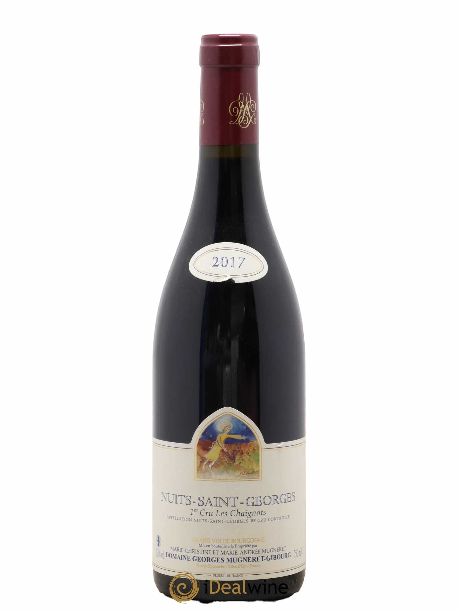 Nuits-Saint-Georges 1er Cru Les Chaignots Mugneret-Gibourg (Domaine) 2017 - Lot de 1 bouteille - 0