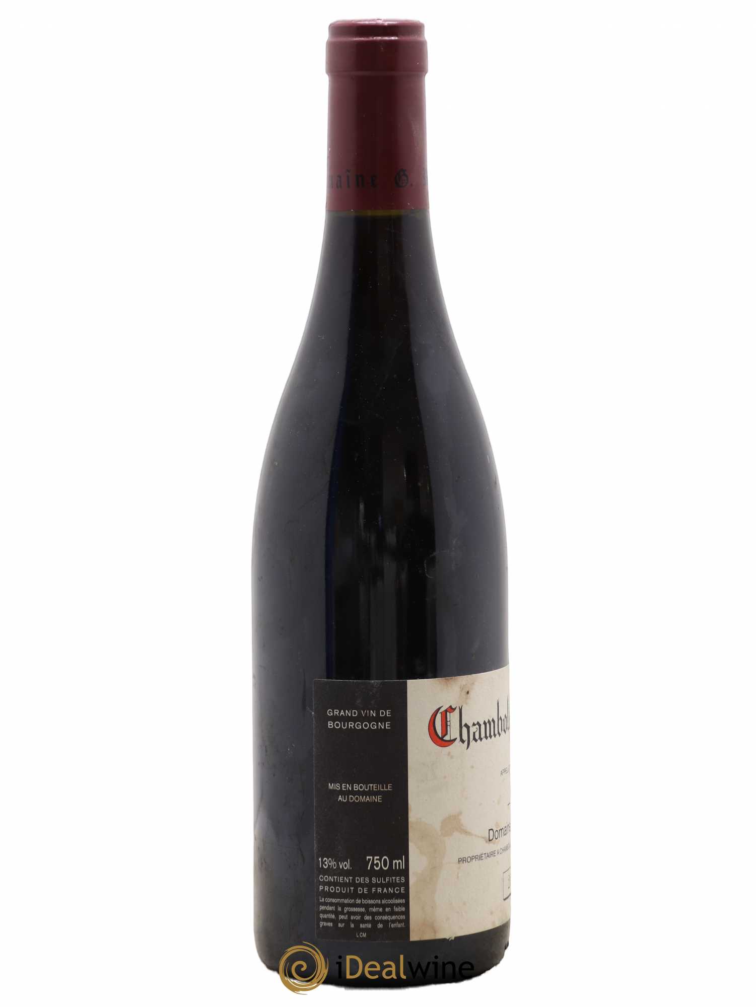 Chambolle-Musigny Georges Roumier (Domaine) 2010 - Lot de 1 bouteille - 1