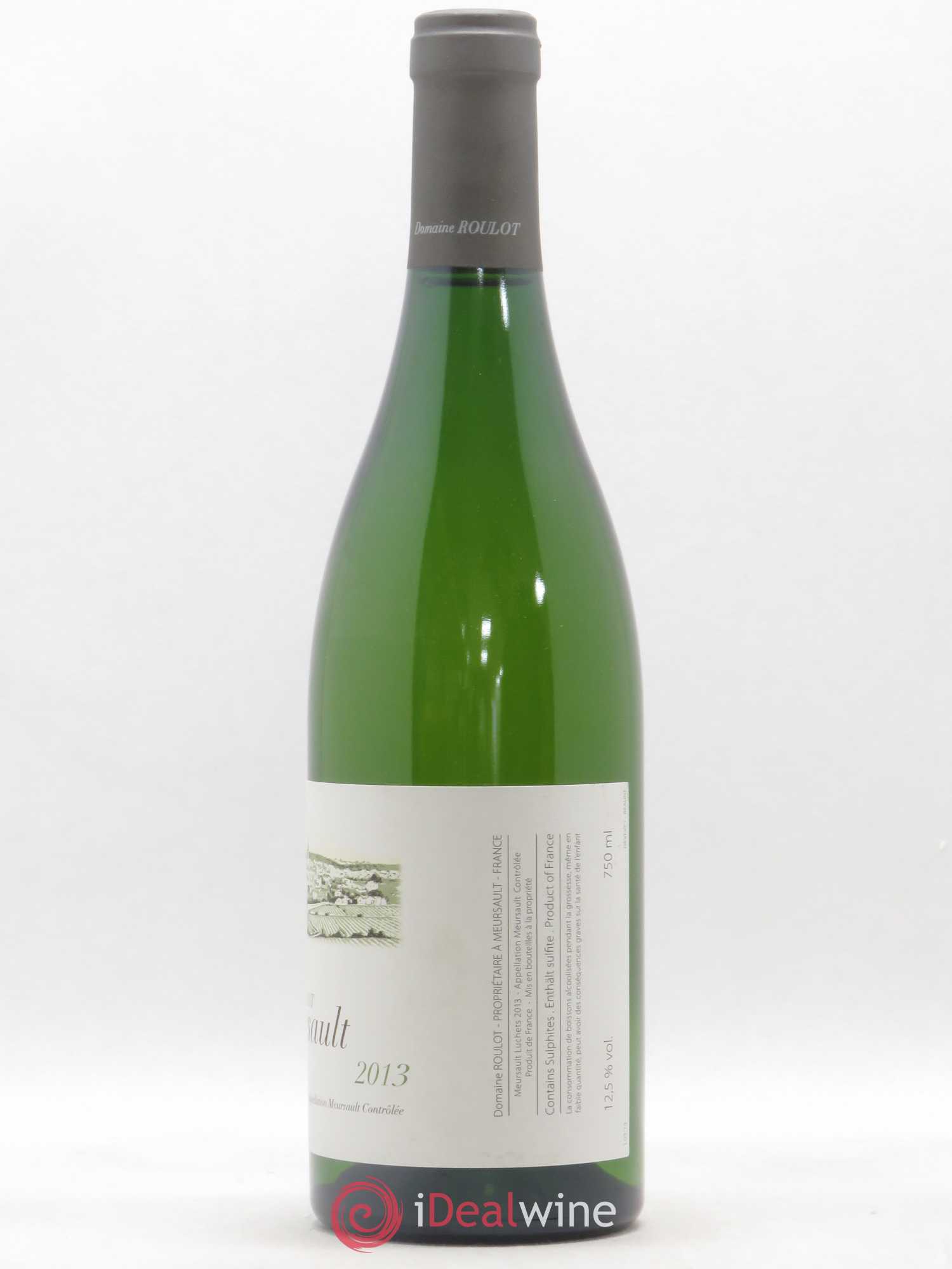 Meursault Luchets Roulot (Domaine) 2013 - Lot de 1 bouteille - 1