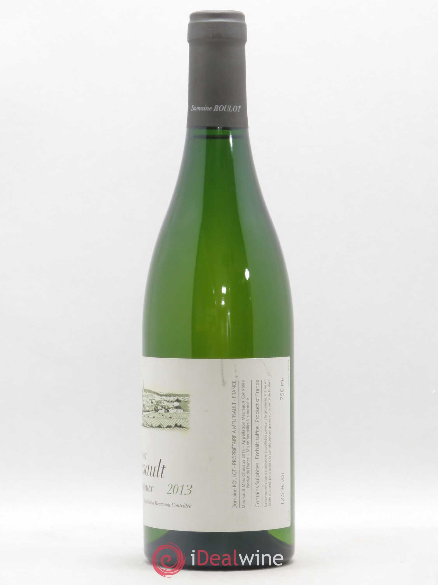 Meursault Meix Chavaux Roulot (Domaine) 2013 - Lot de 1 bouteille - 1