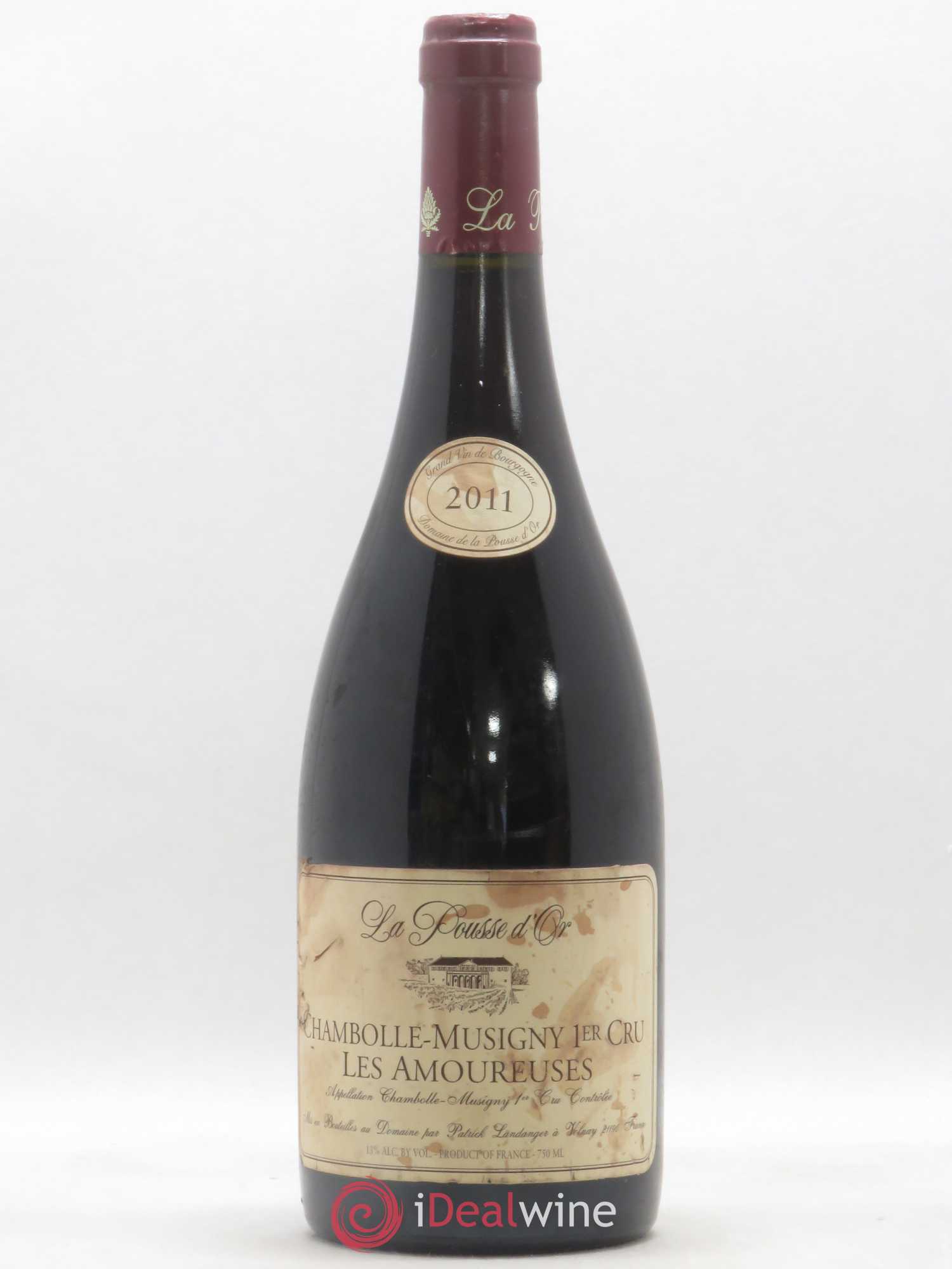 Chambolle-Musigny 1er Cru Les Amoureuses La Pousse d'Or (Domaine de) 2011 - Lot de 1 bouteille - 0