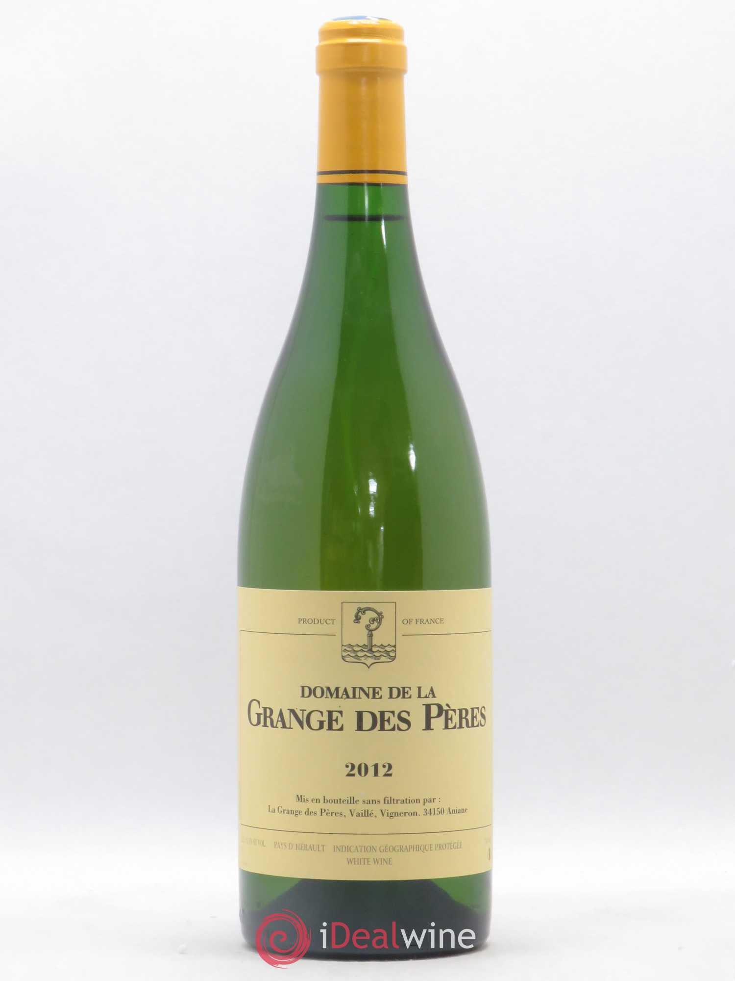 Pays d'Hérault Grange des Pères Laurent Vaillé 2012 - Lot de 1 bouteille - 0