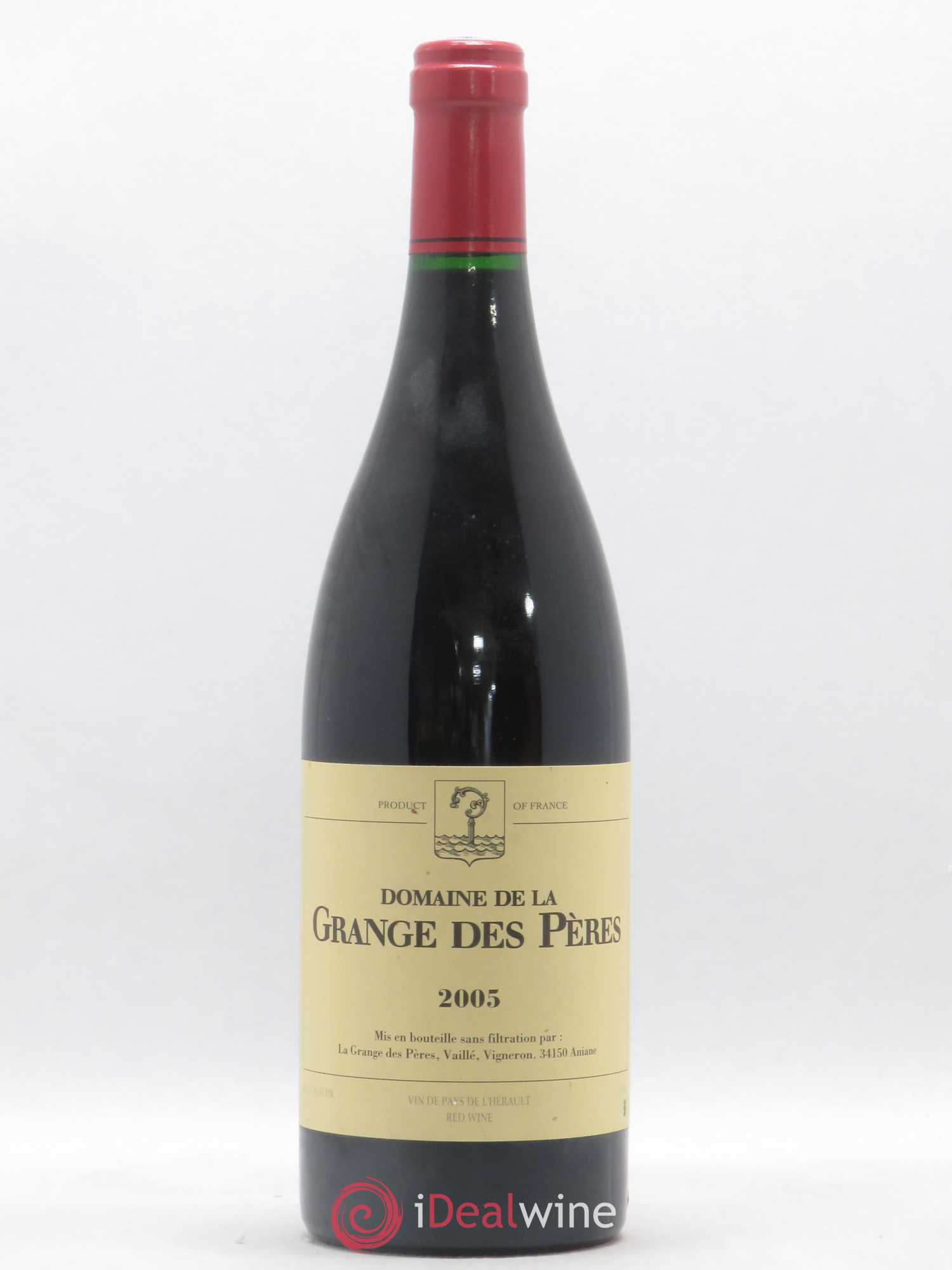 Pays d'Hérault Grange des Pères Laurent Vaillé 2005 - Lot de 1 bouteille - 0