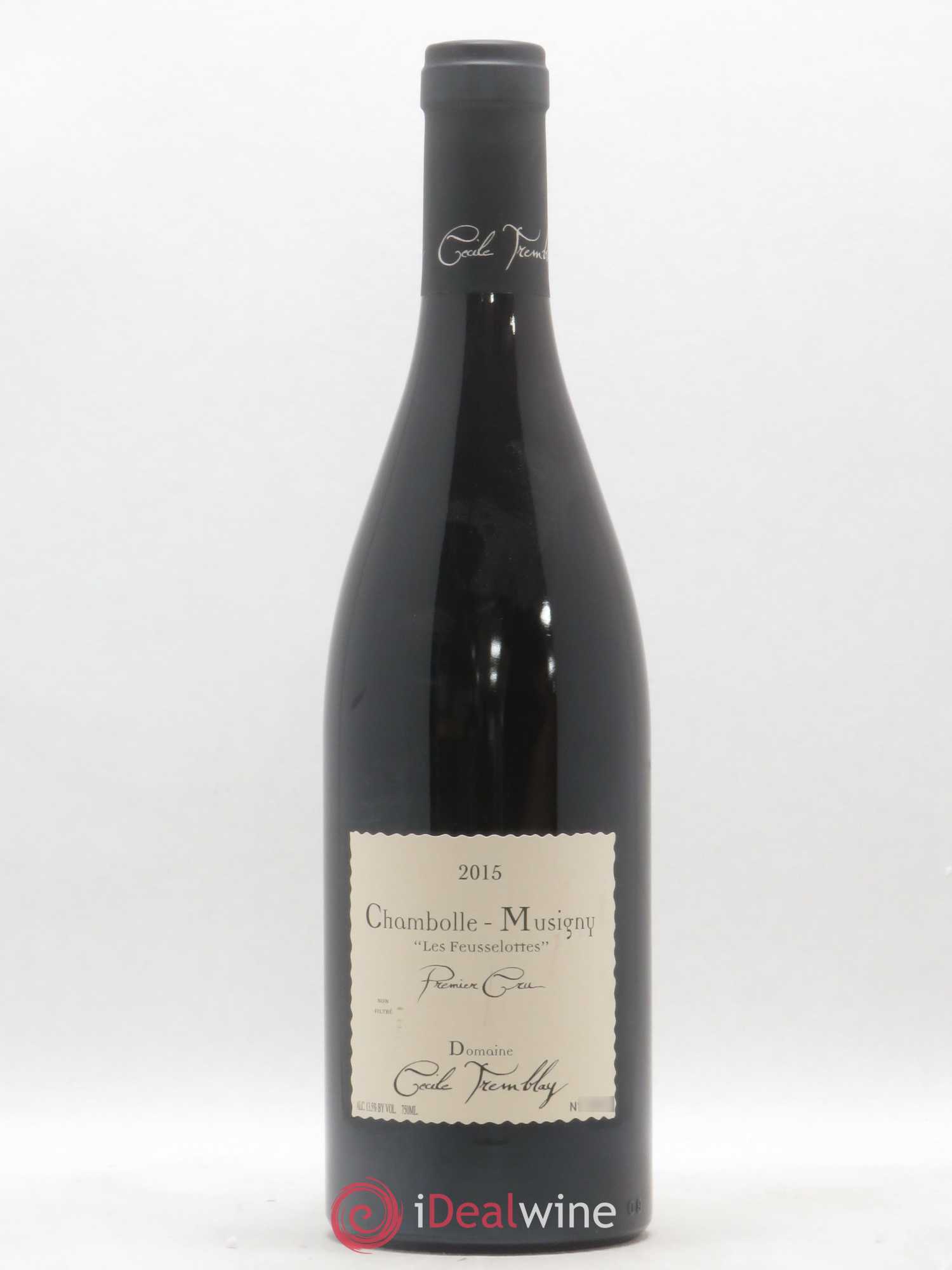 Chambolle-Musigny 1er Cru Les Feusselottes Cécile Tremblay 2015 - Lot de 1 bouteille - 0