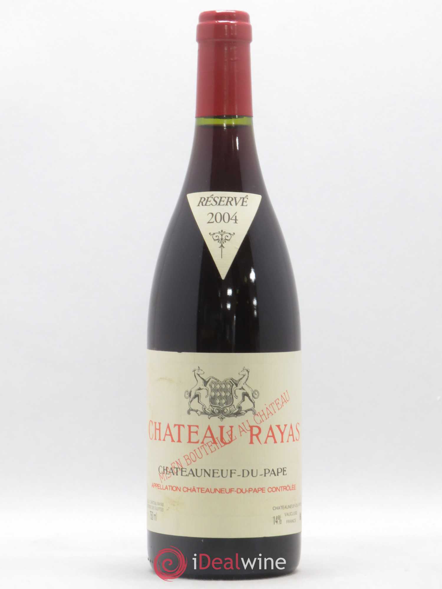 Châteauneuf-du-Pape Château Rayas Emmanuel Reynaud 2004 - Lot de 1 bouteille - 0