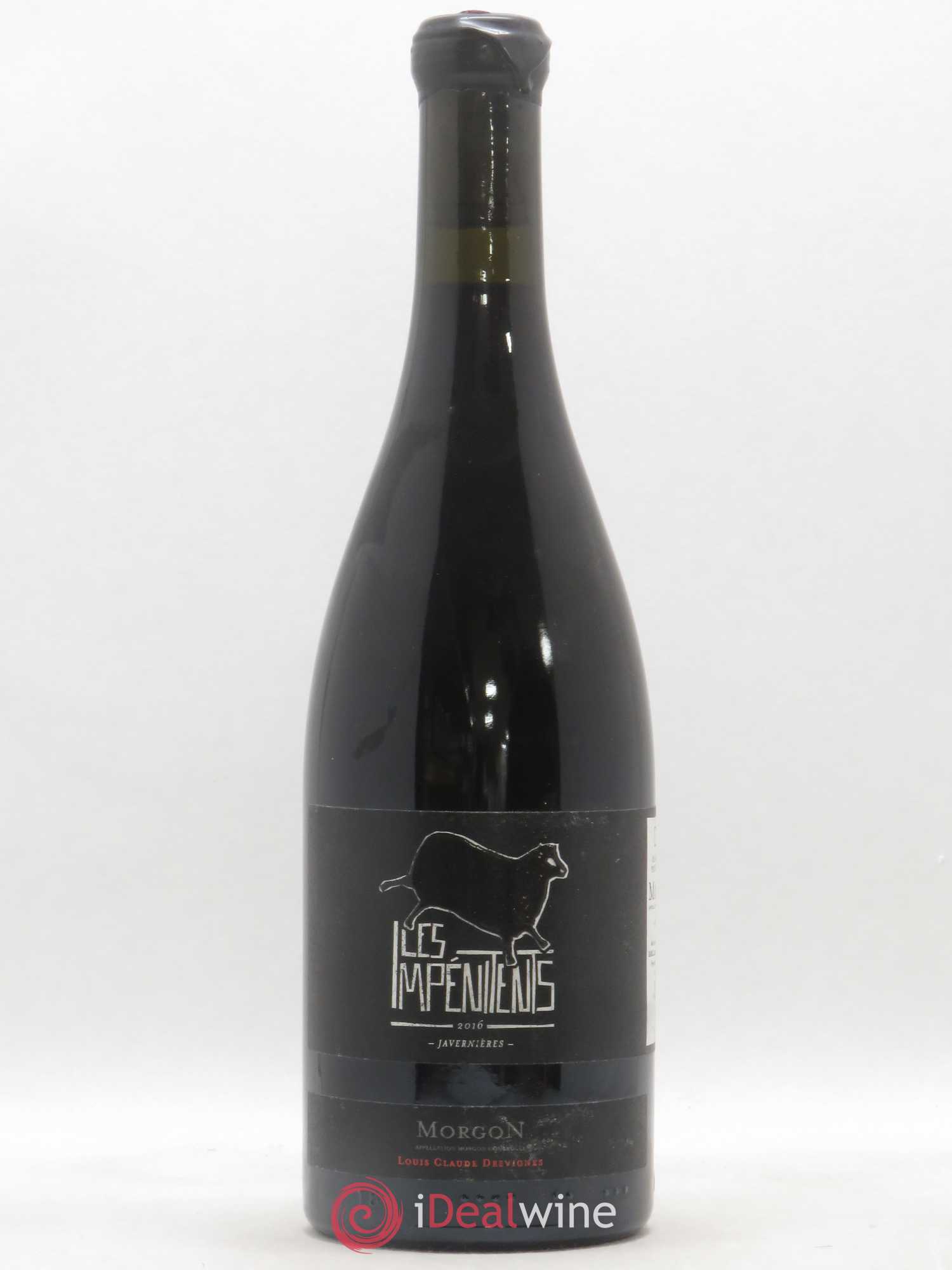 Morgon Javernières Les Impénitents Louis-Claude Desvignes 2016 - Lot de 1 bouteille - 0