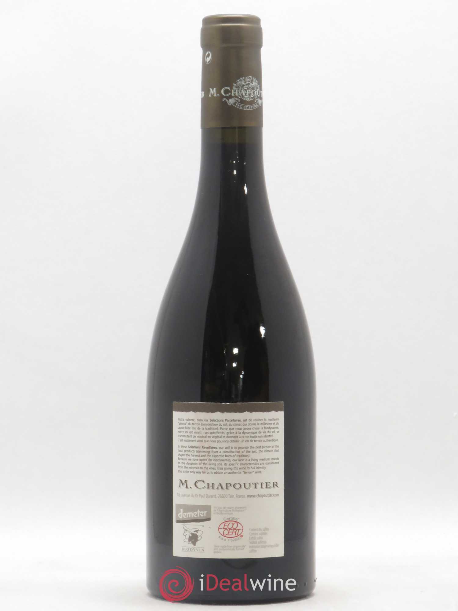 Hermitage Ermitage l'Ermite Chapoutier 2005 - Lot de 1 bouteille - 1