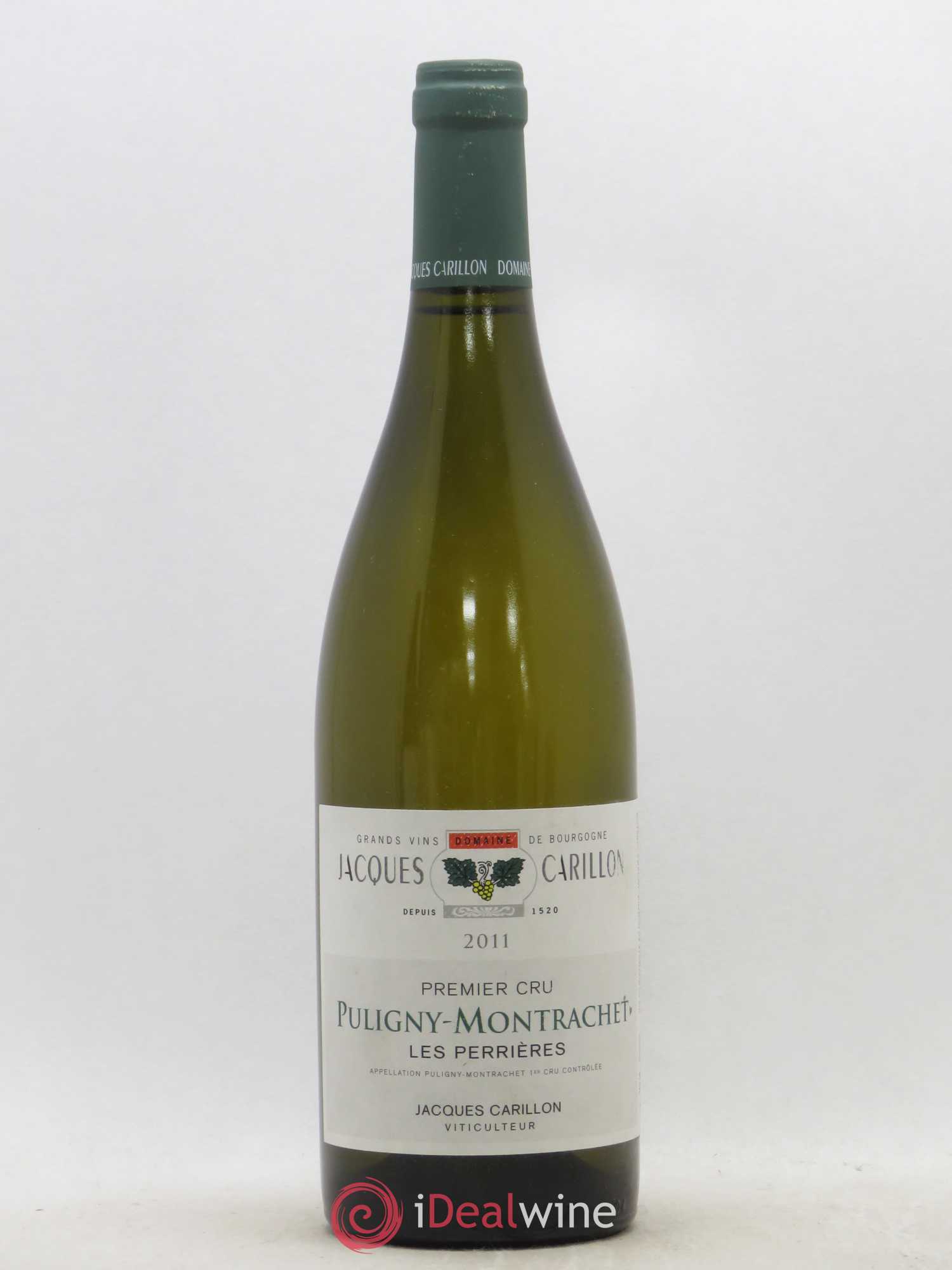 Puligny-Montrachet 1er Cru Les Perrières Jacques Carillon (Domaine) 2011 - Lot de 1 bouteille - 0