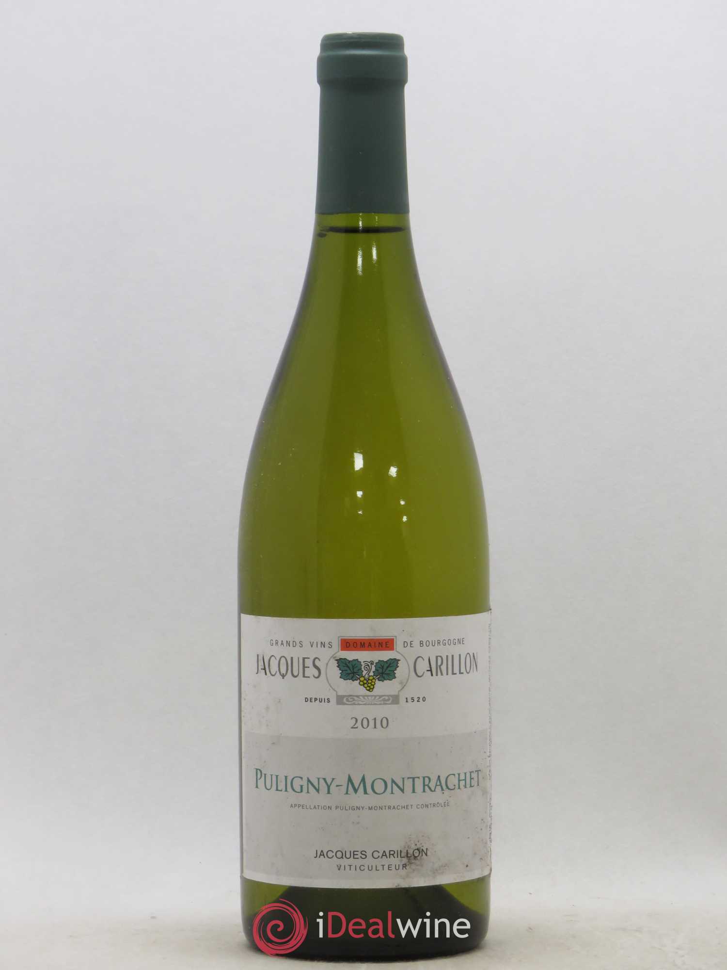 Puligny-Montrachet Jacques Carillon (Domaine) 2010 - Lot de 1 bouteille - 0