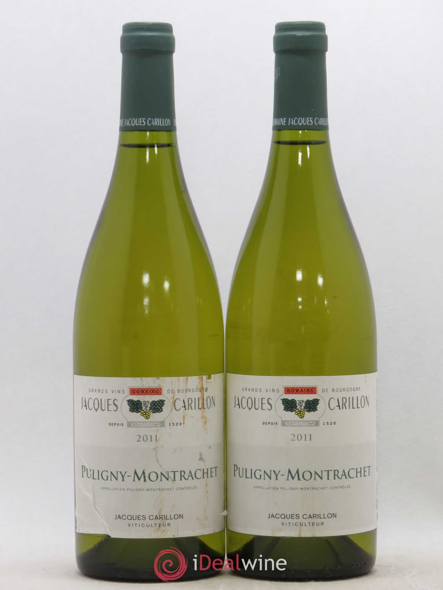 Puligny-Montrachet Jacques Carillon (Domaine) 2011 - Lot de 2 bouteilles - 0