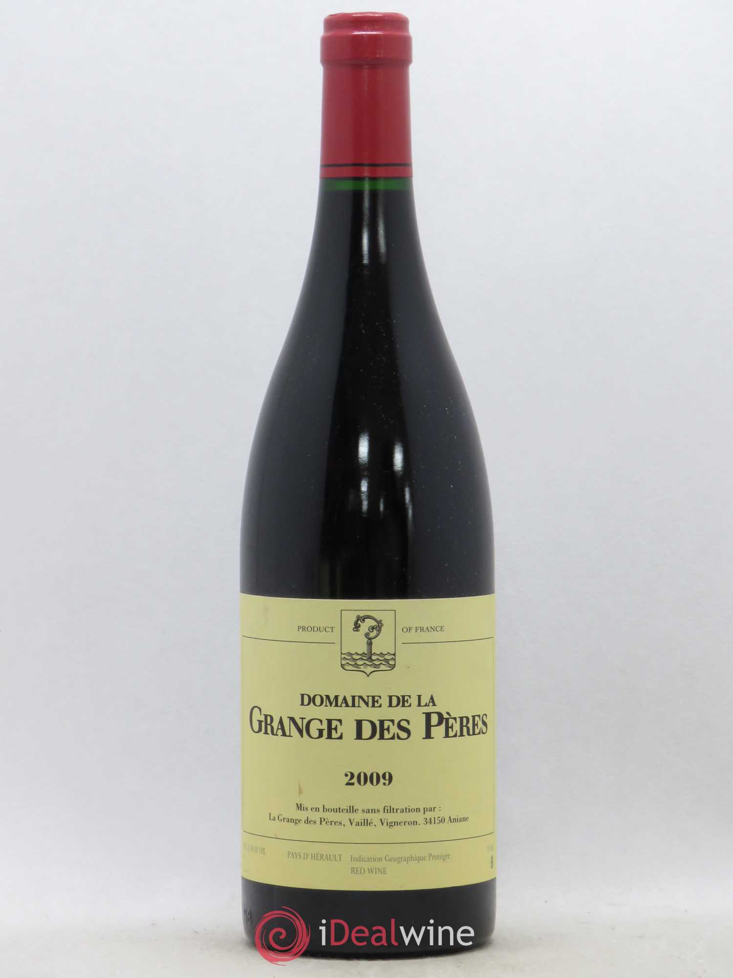 Pays d'Hérault Grange des Pères Laurent Vaillé 2009 - Lot de 1 bouteille - 0