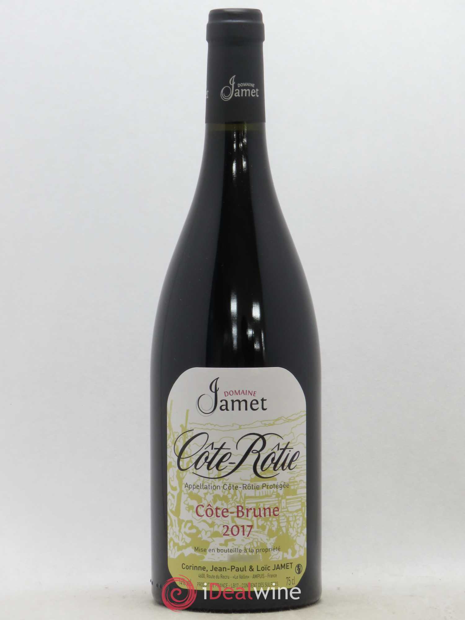 Côte-Rôtie Côte Brune Jamet (Domaine) 2017 - Lot de 1 bouteille - 0