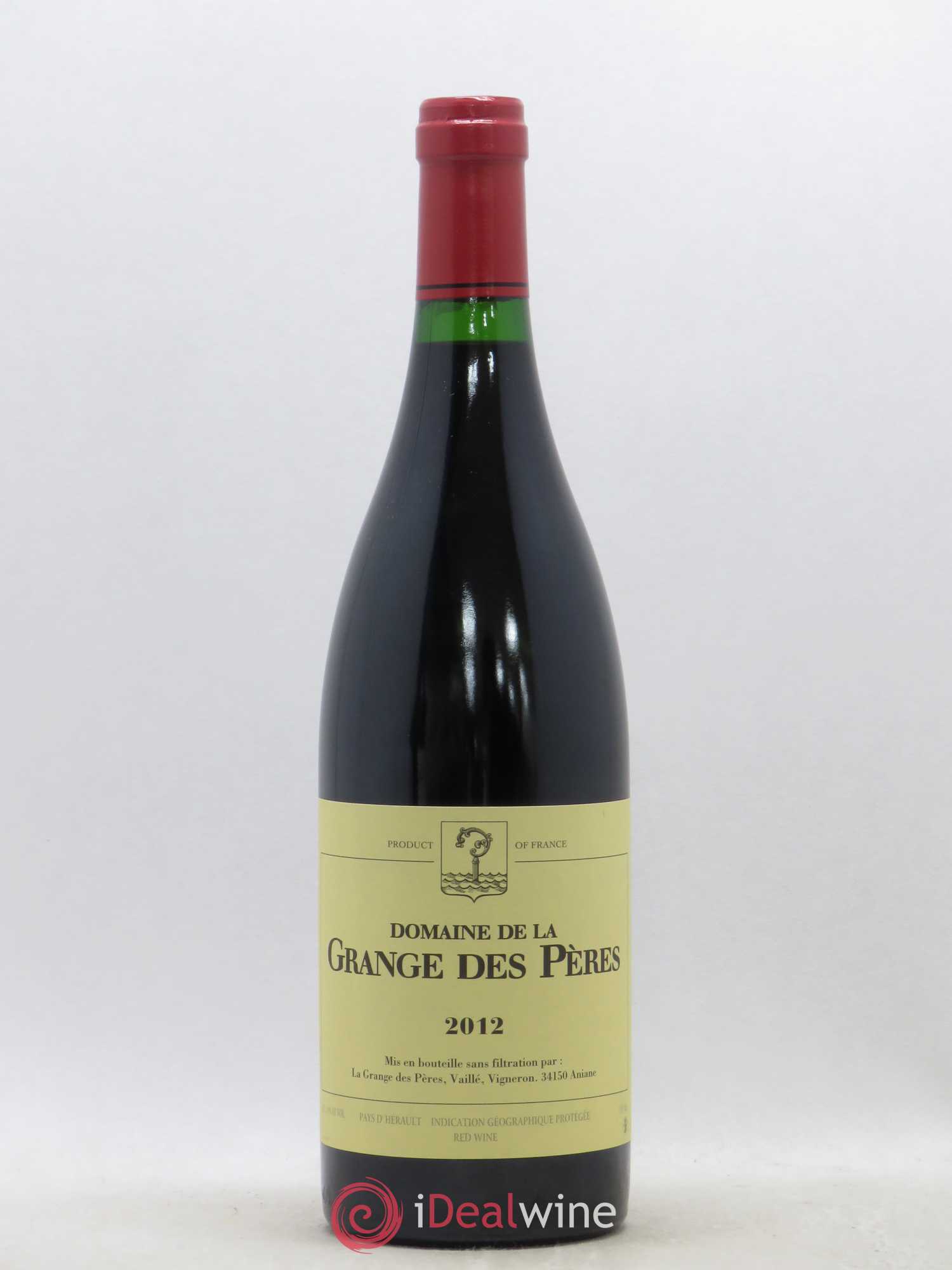 Pays d'Hérault Grange des Pères Laurent Vaillé 2012 - Lot de 1 bouteille - 0